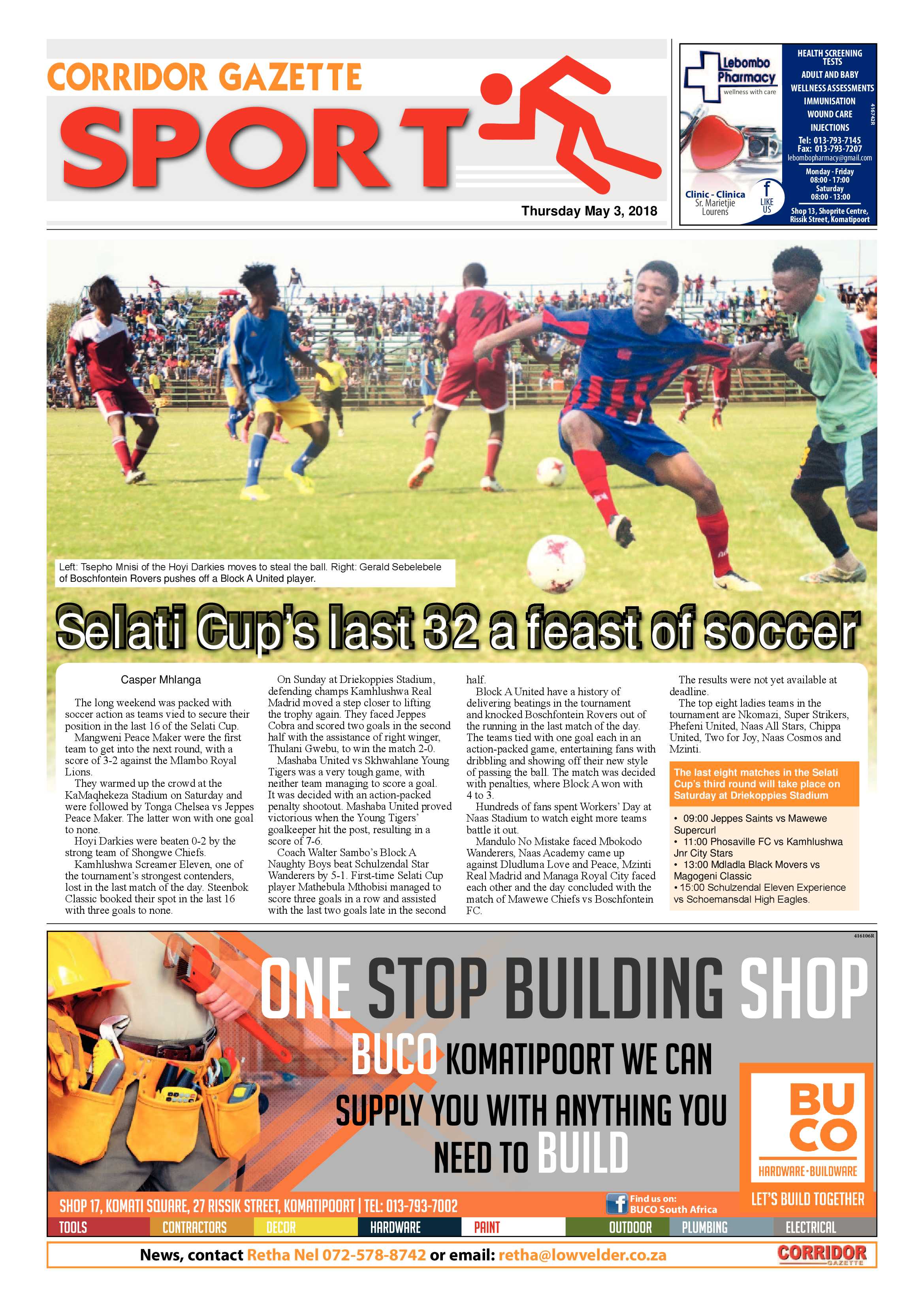 Corridor Gazette 3 May 2018 page 8