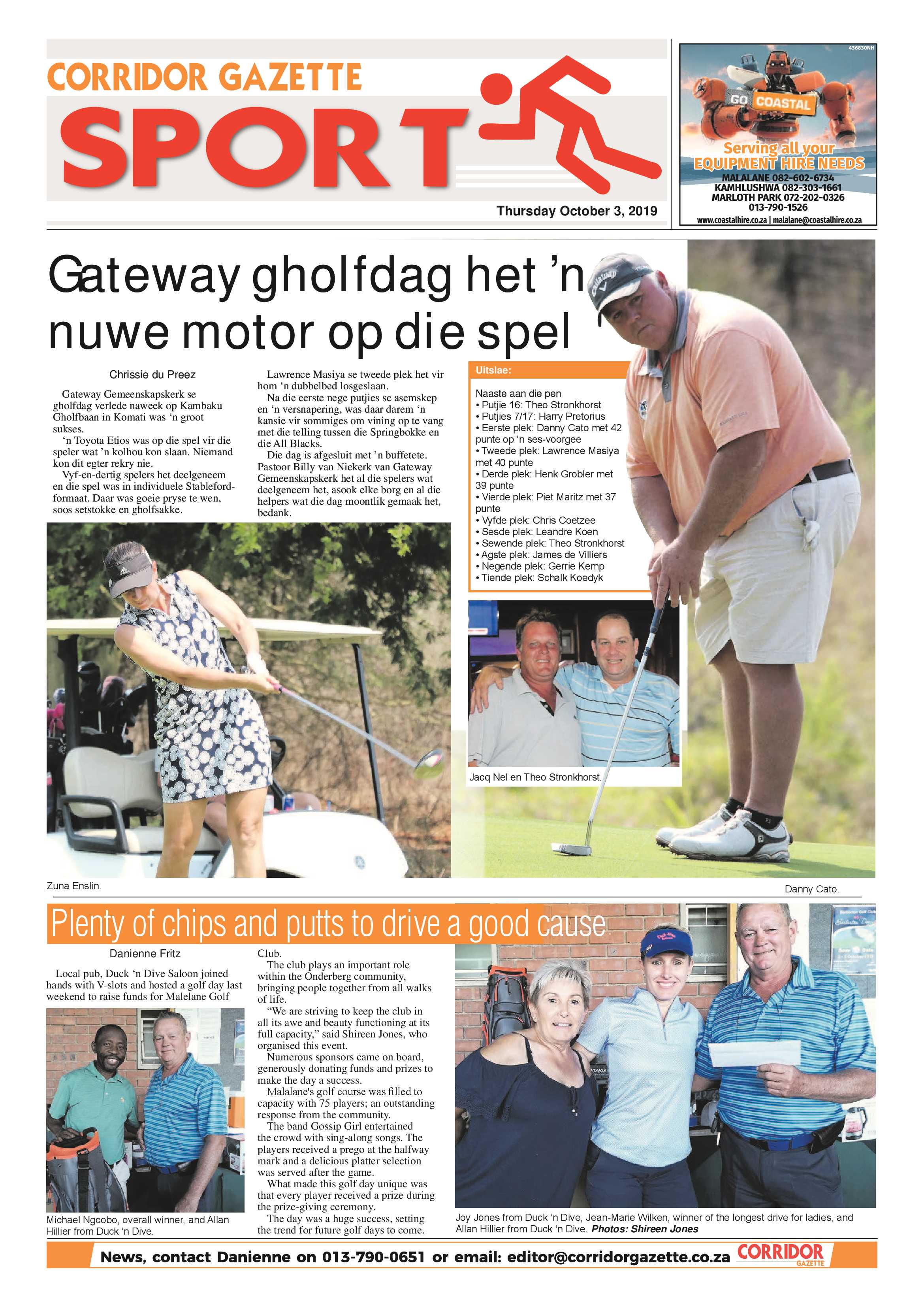 Corridor Gazette 3 October 2019 page 8
