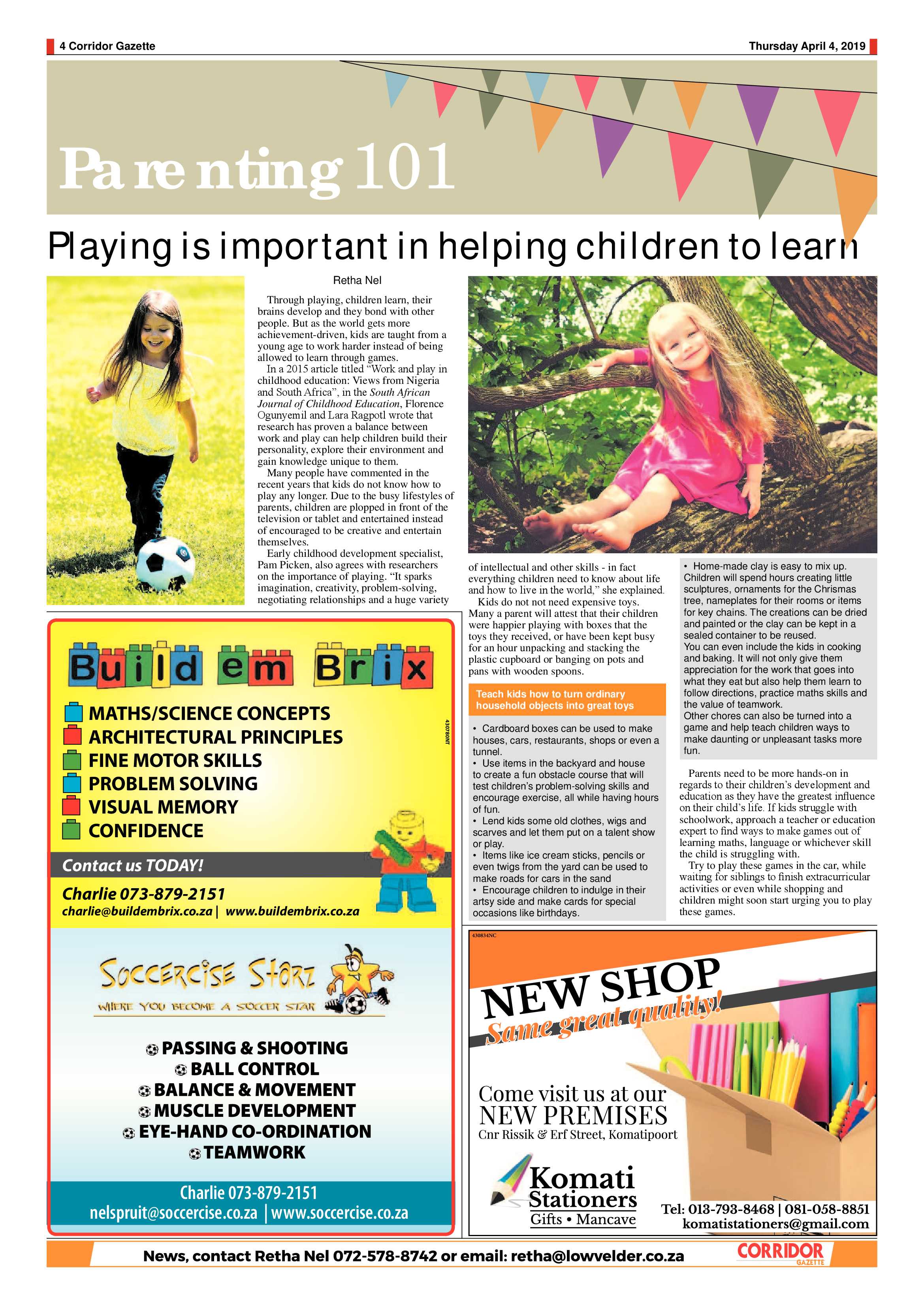 Corridor Gazette 4 April 2019 page 4