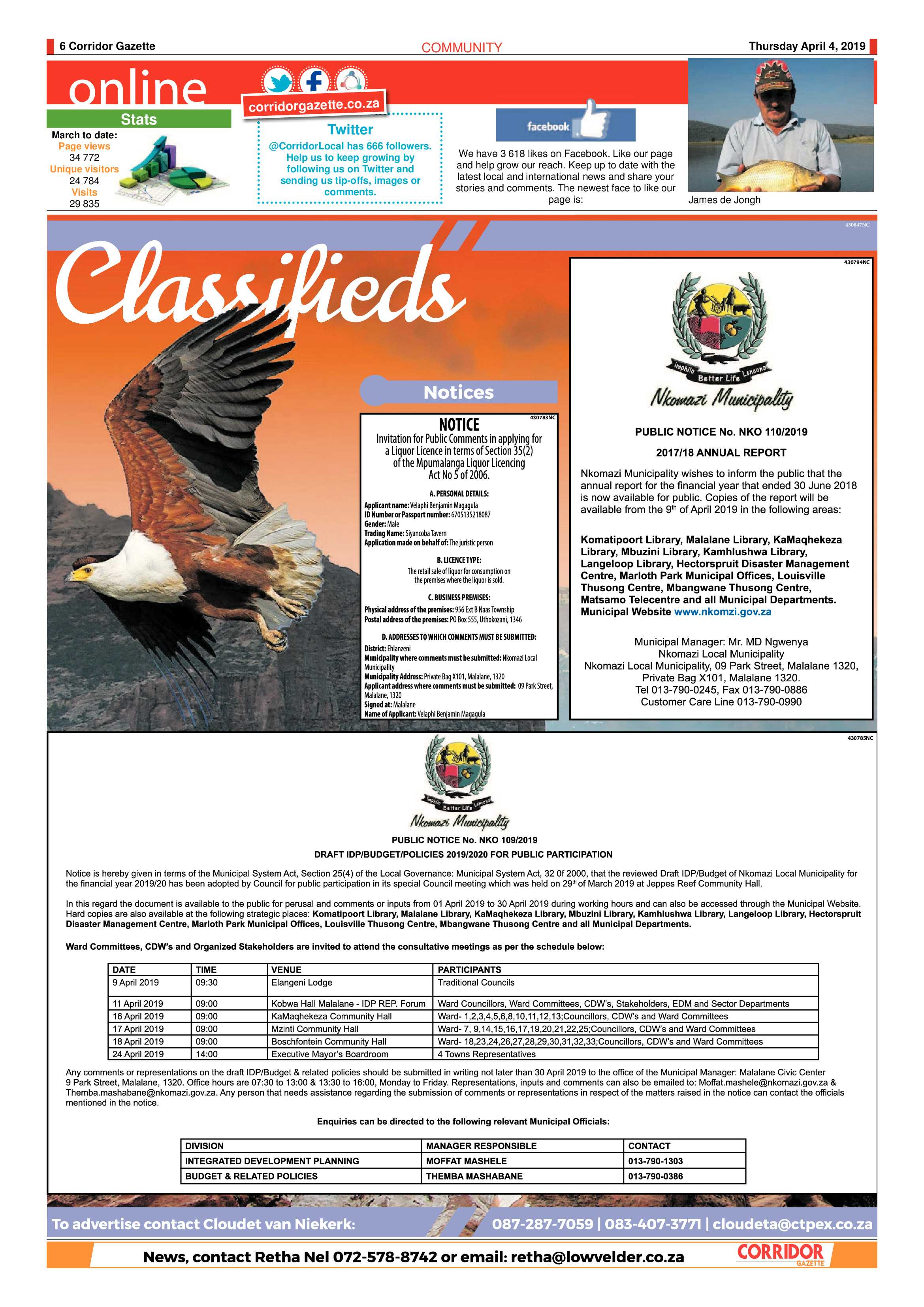 Corridor Gazette 4 April 2019 page 6