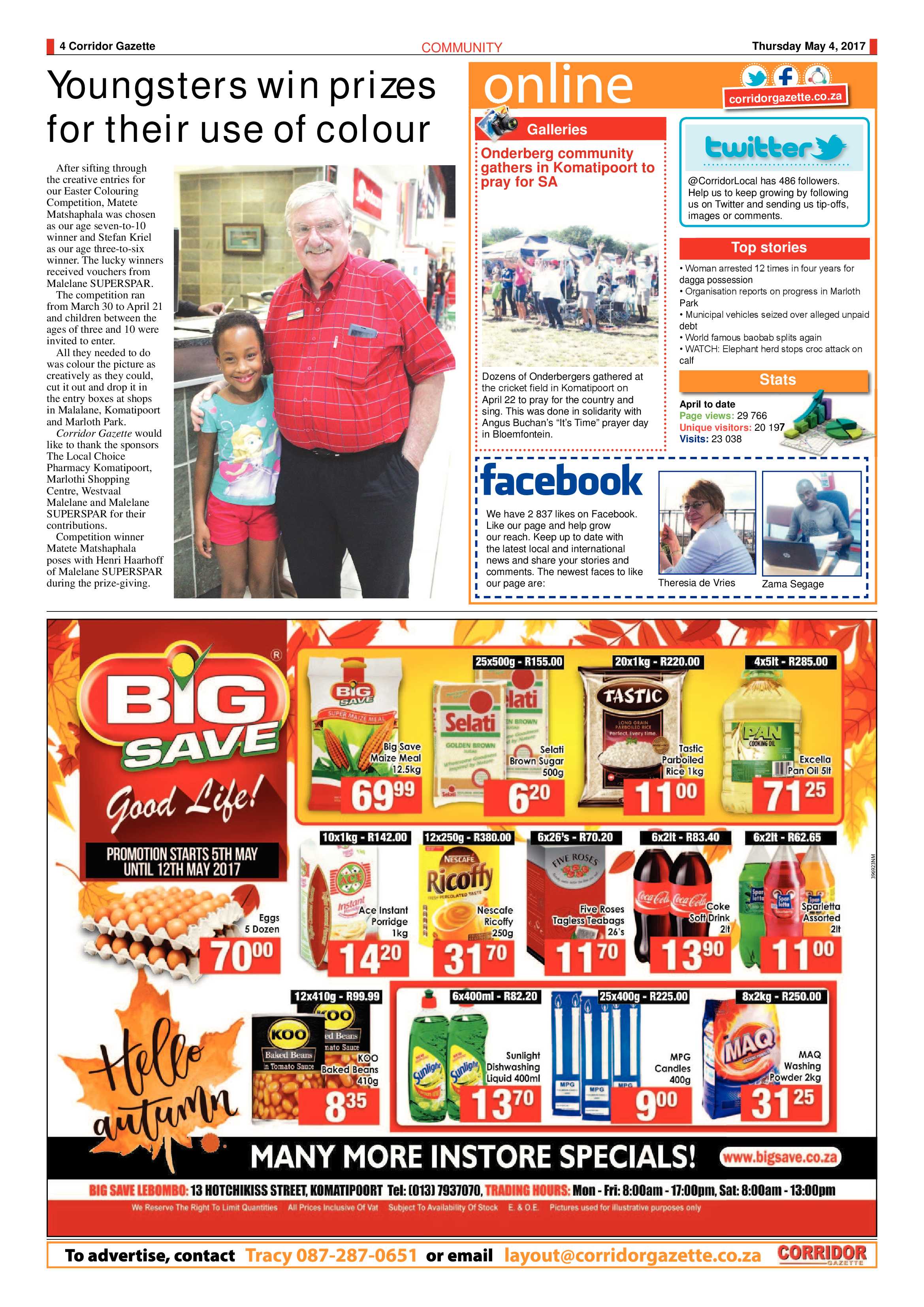 Corridor Gazette 4 May 2017 page 4