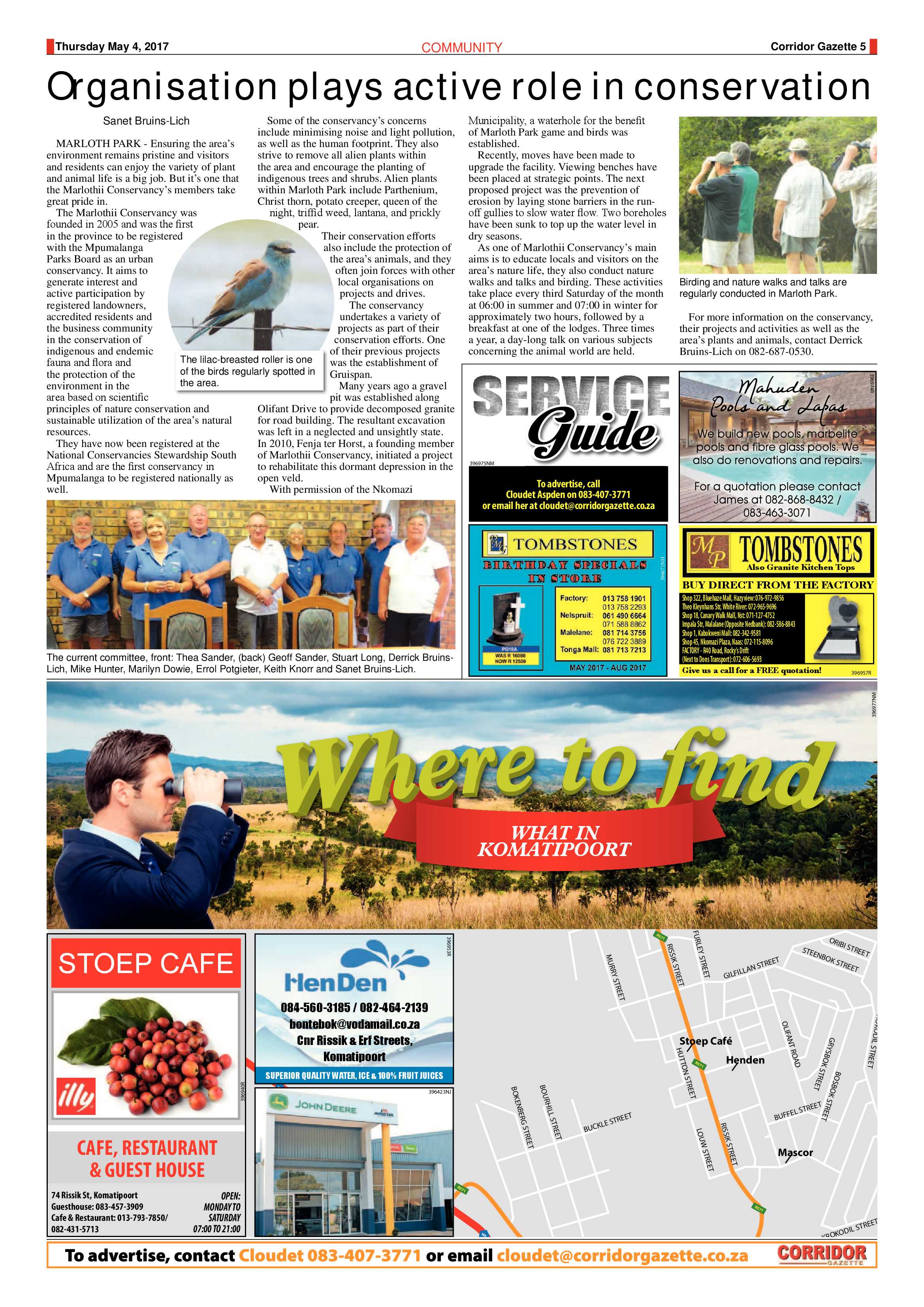 Corridor Gazette 4 May 2017 page 5