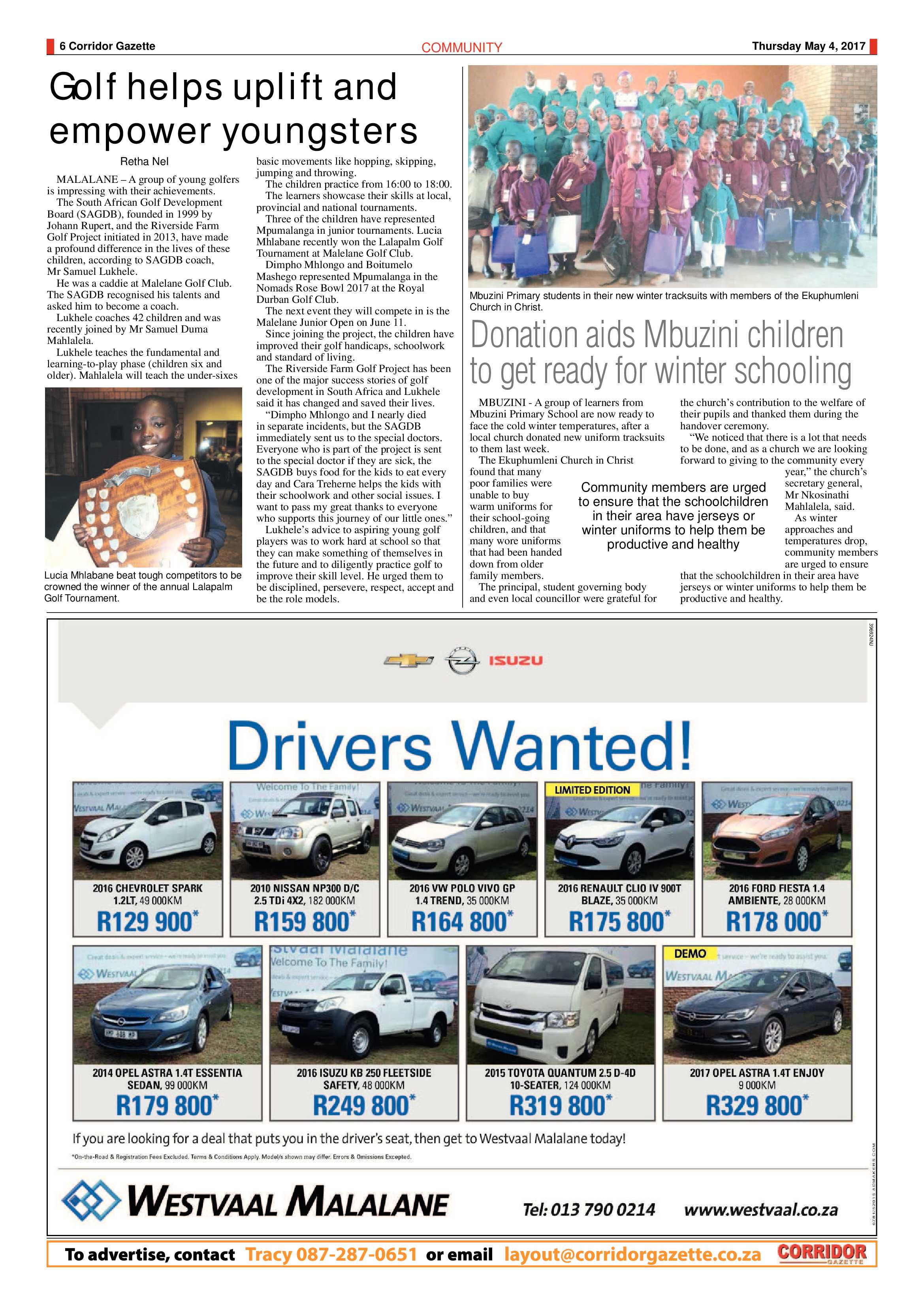 Corridor Gazette 4 May 2017 page 6