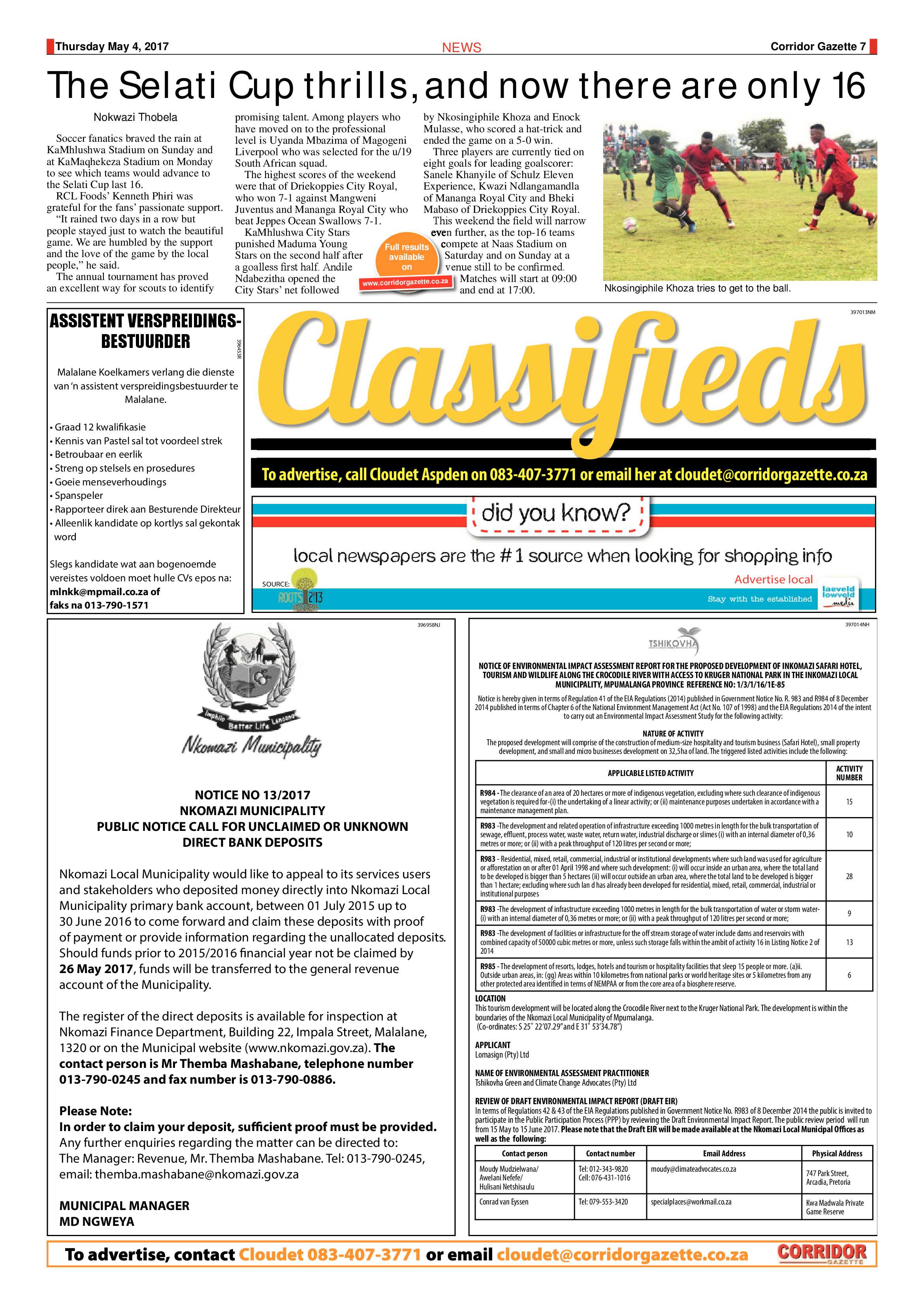 Corridor Gazette 4 May 2017 page 7