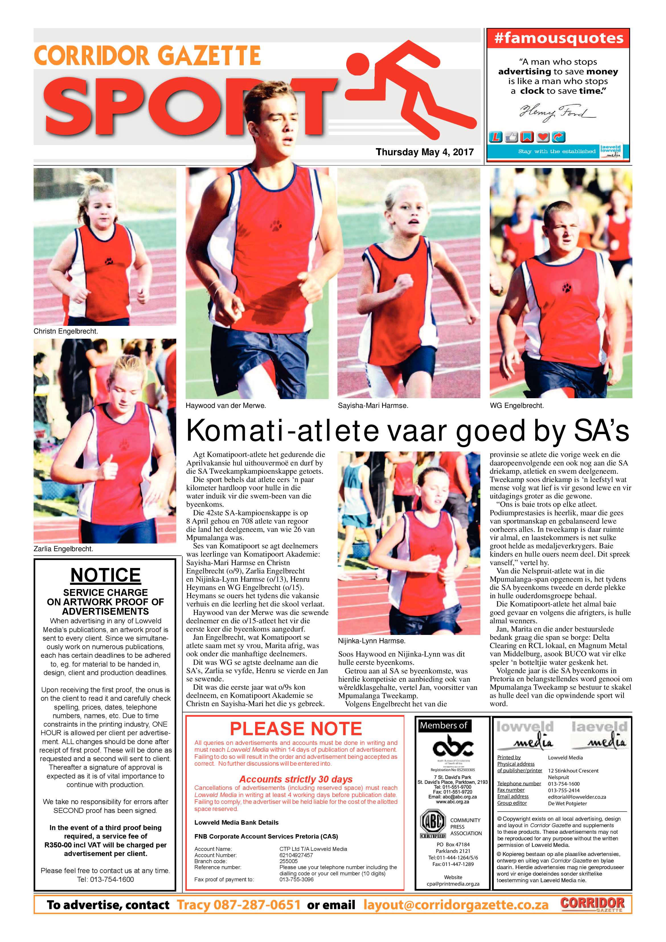 Corridor Gazette 4 May 2017 page 8