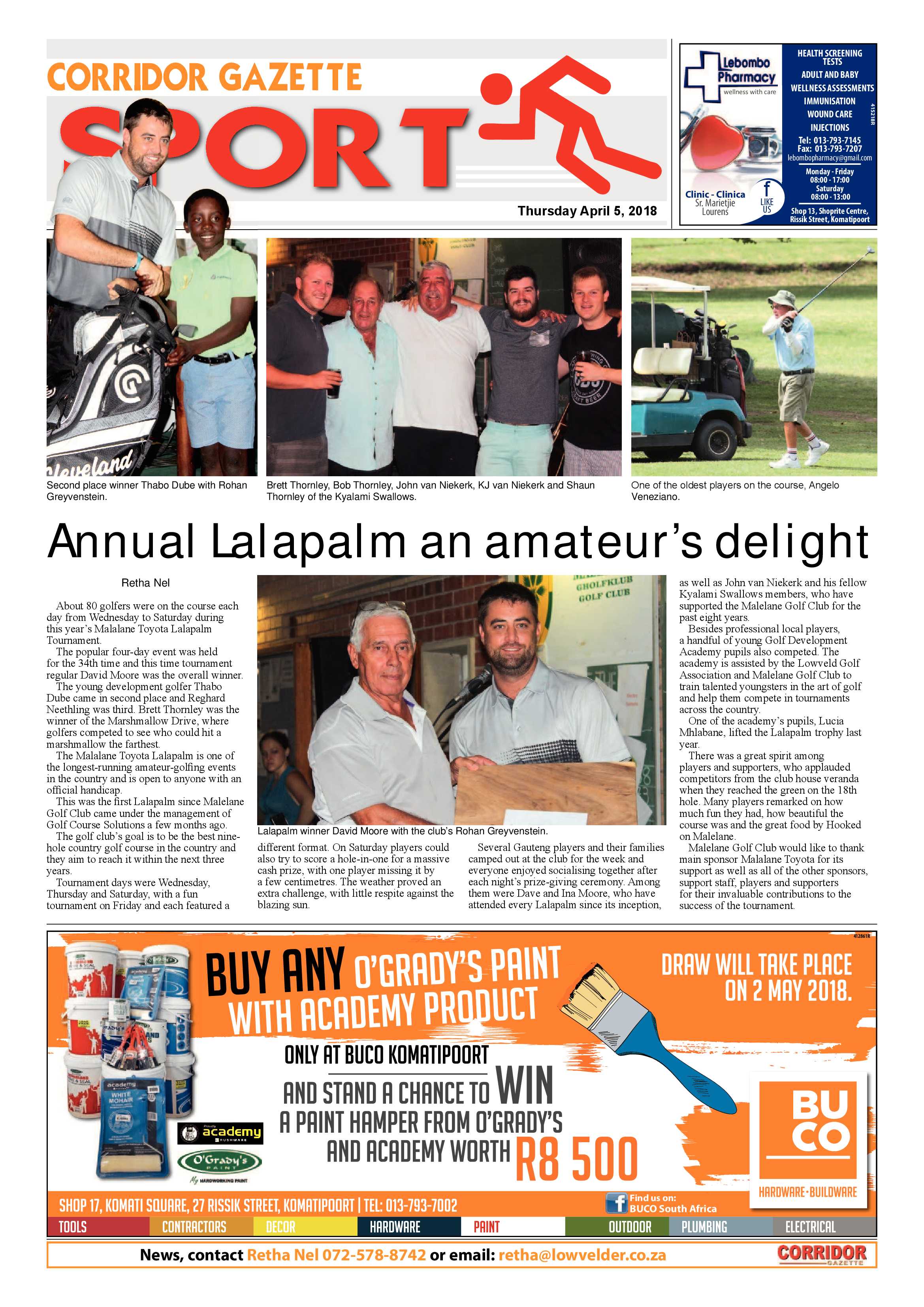 Corridor Gazette 5 April 2018 page 8