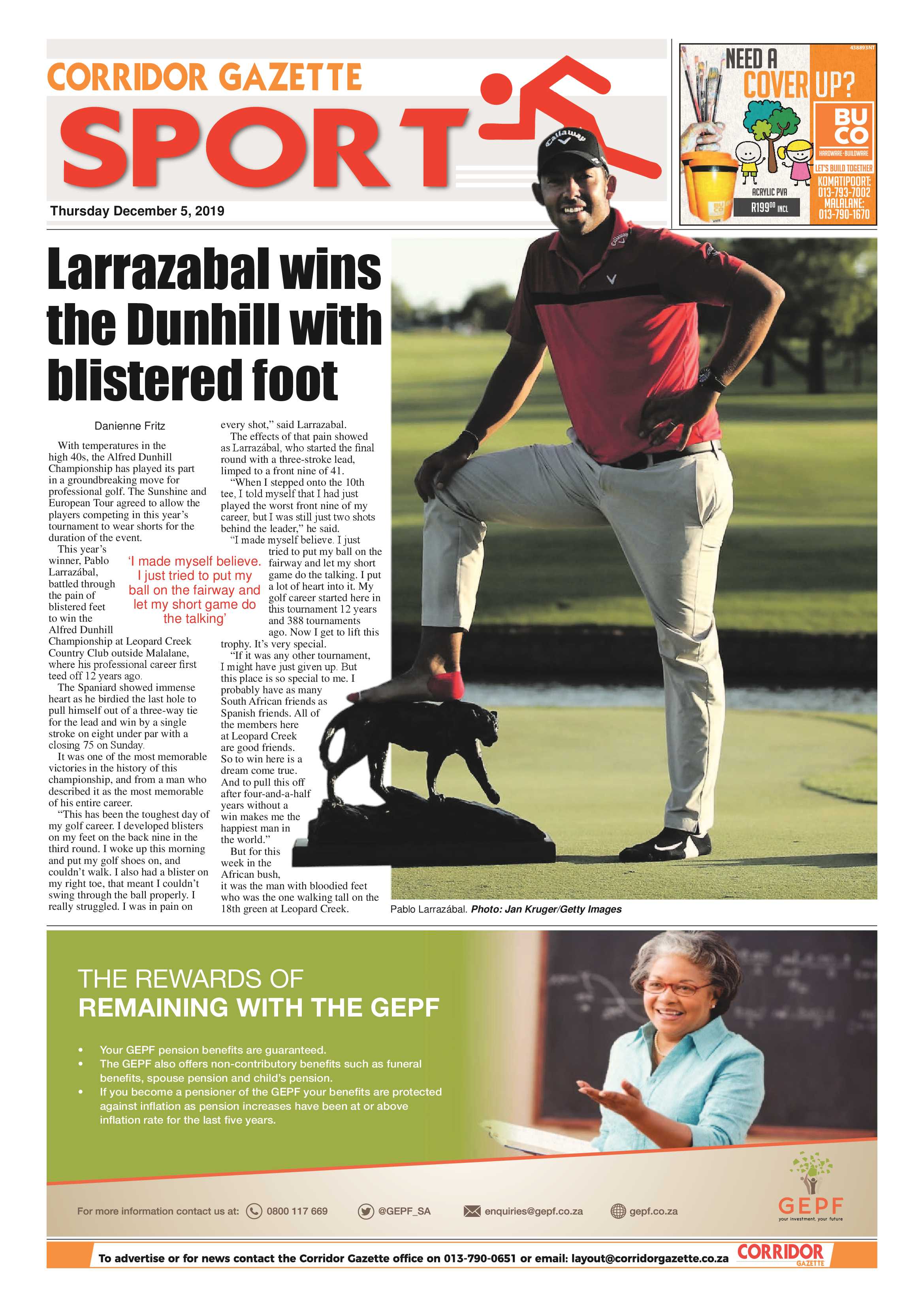 Corridor Gazette 5 December 2019 page 8