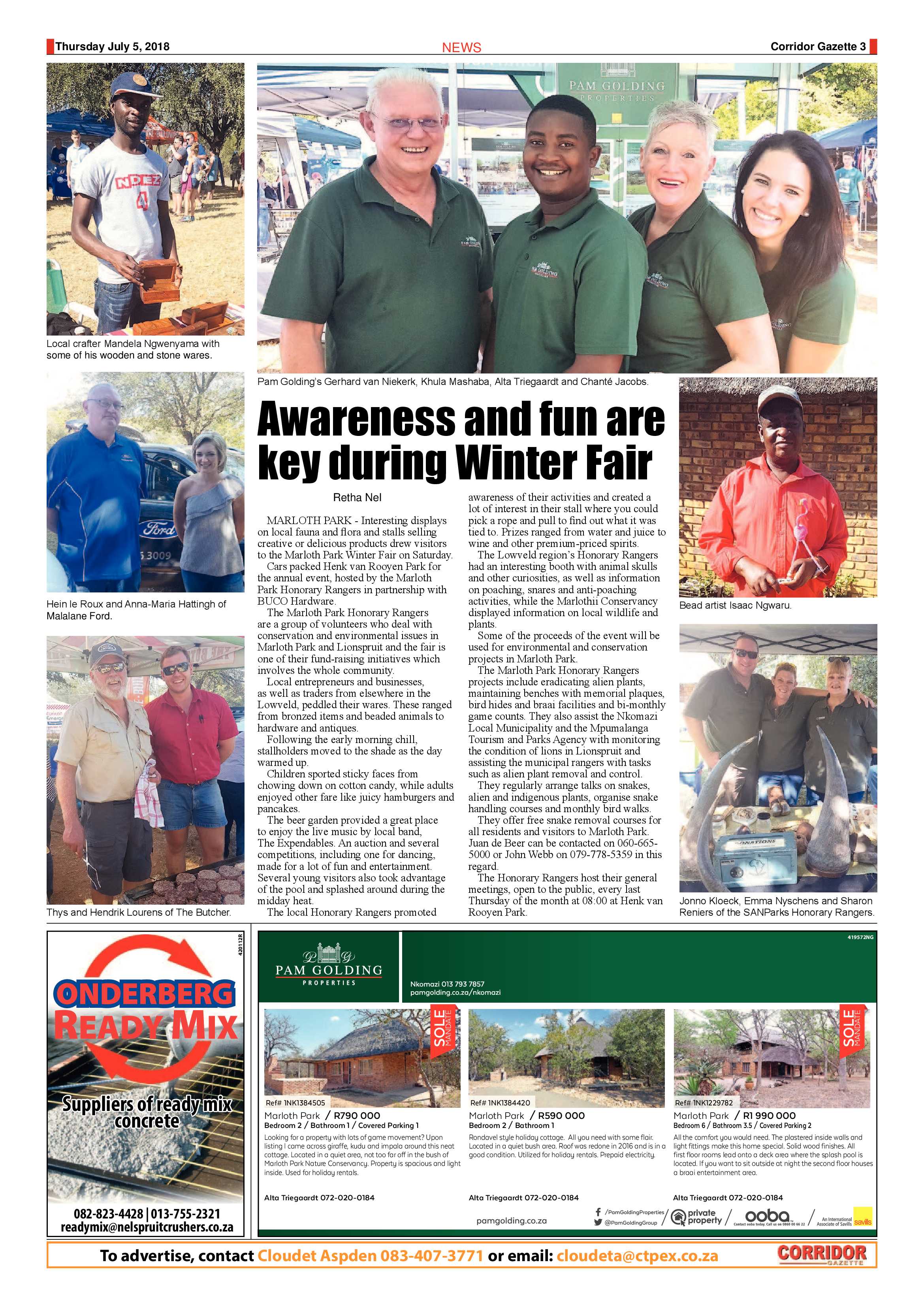 Corridor Gazette 5 July 2018 page 3