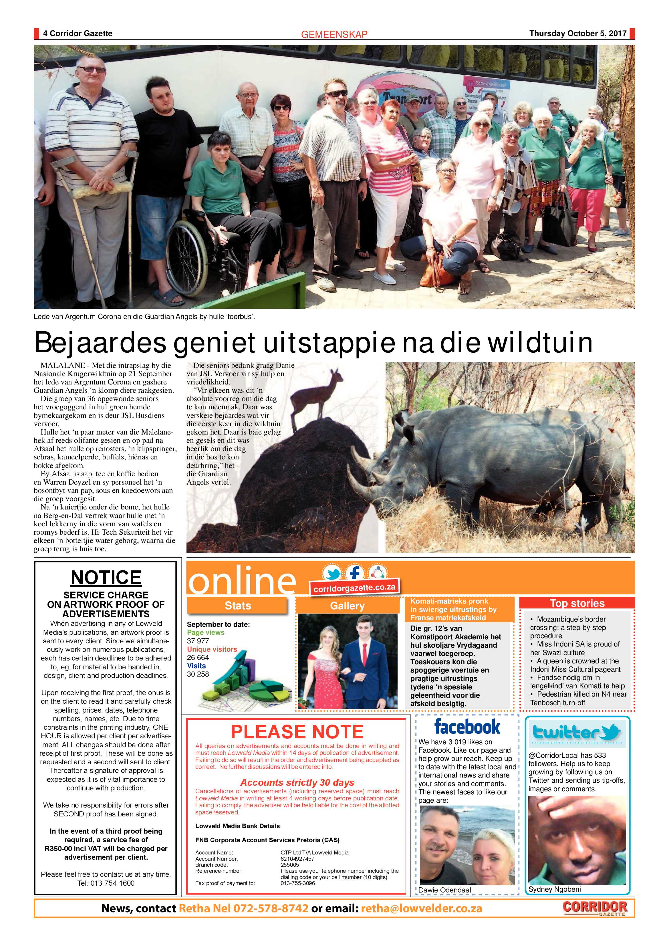 Corridor Gazette 5 October 2017 page 4