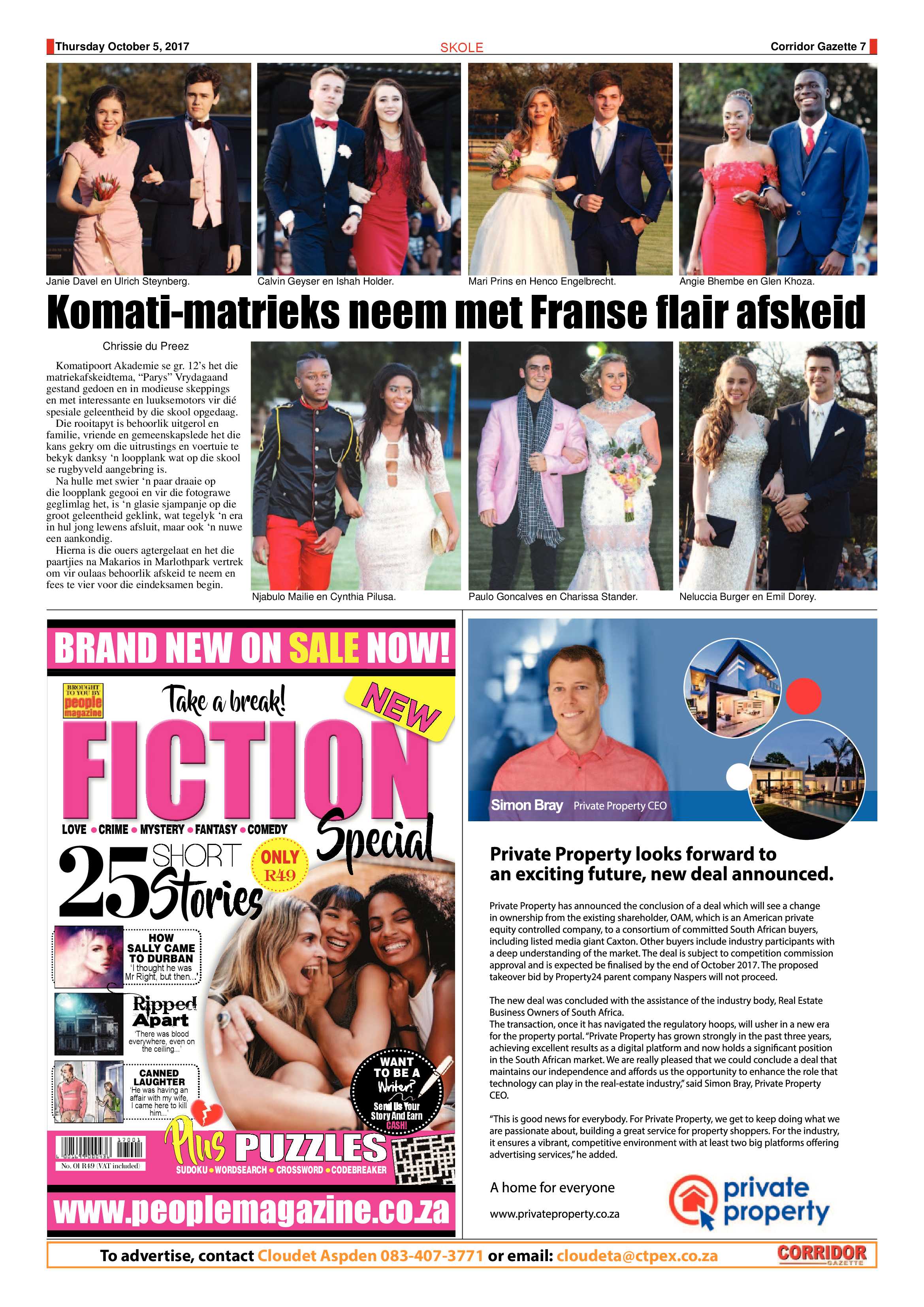 Corridor Gazette 5 October 2017 page 7