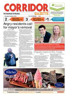 Corridor Gazette 5 October 2017