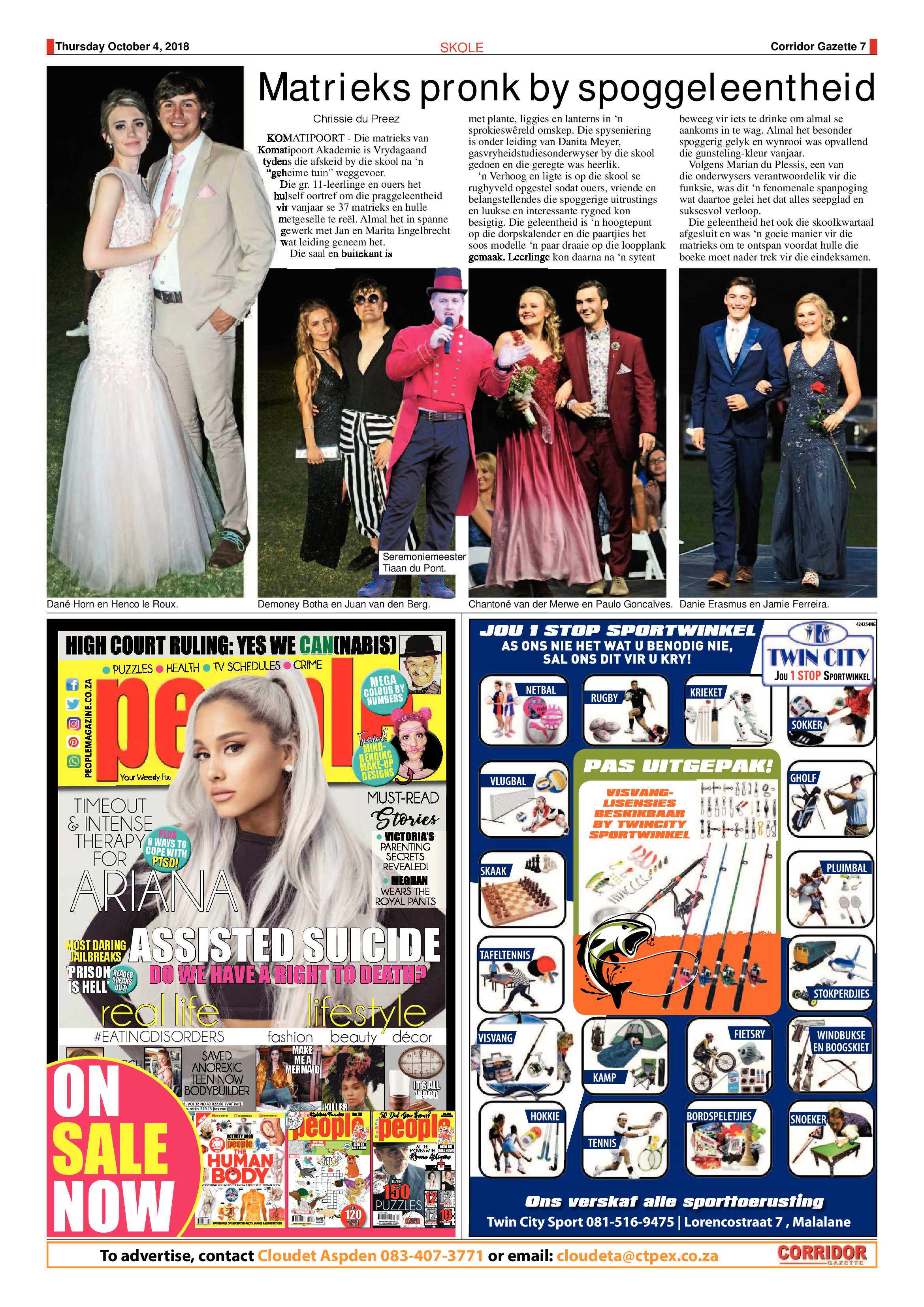 Corridor Gazette 4 October 2018 page 7