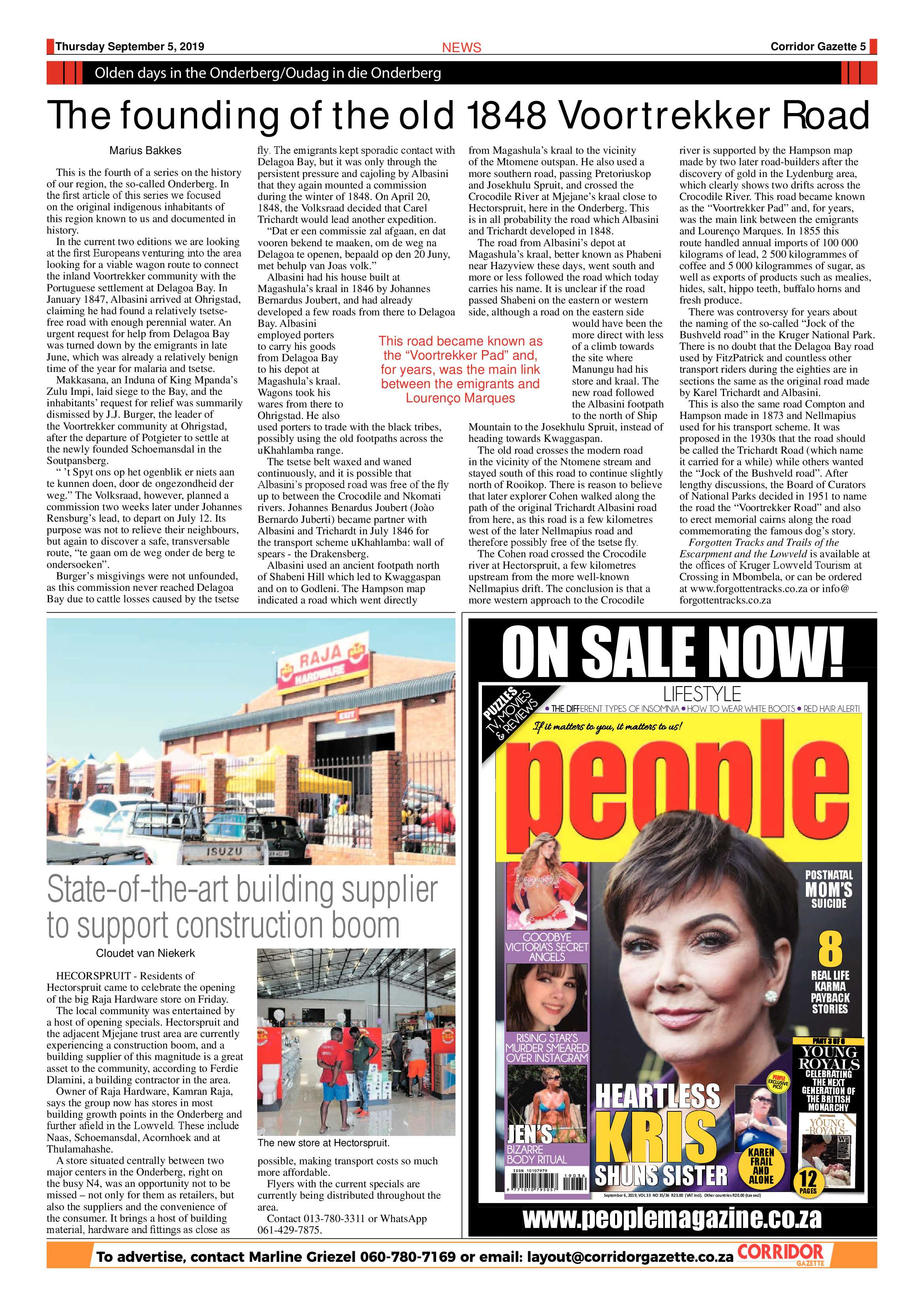 Corridor Gazette 5 September 2019 page 5