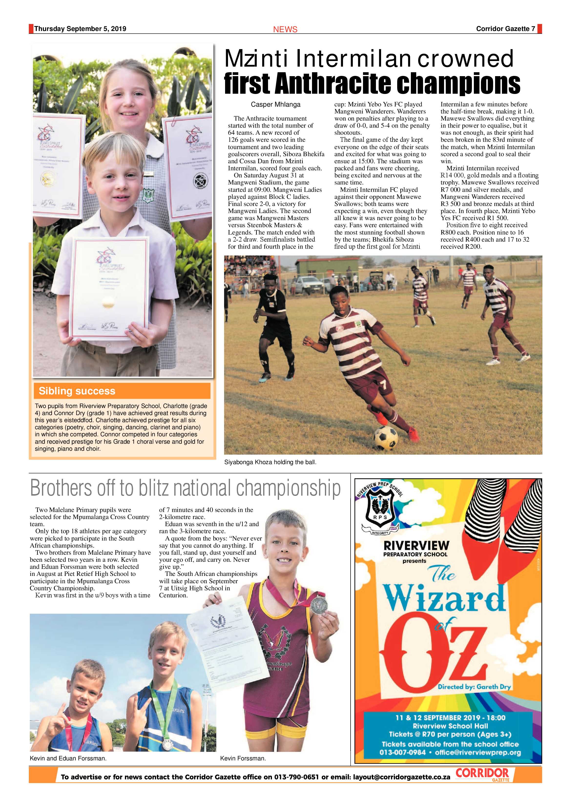 Corridor Gazette 5 September 2019 page 7