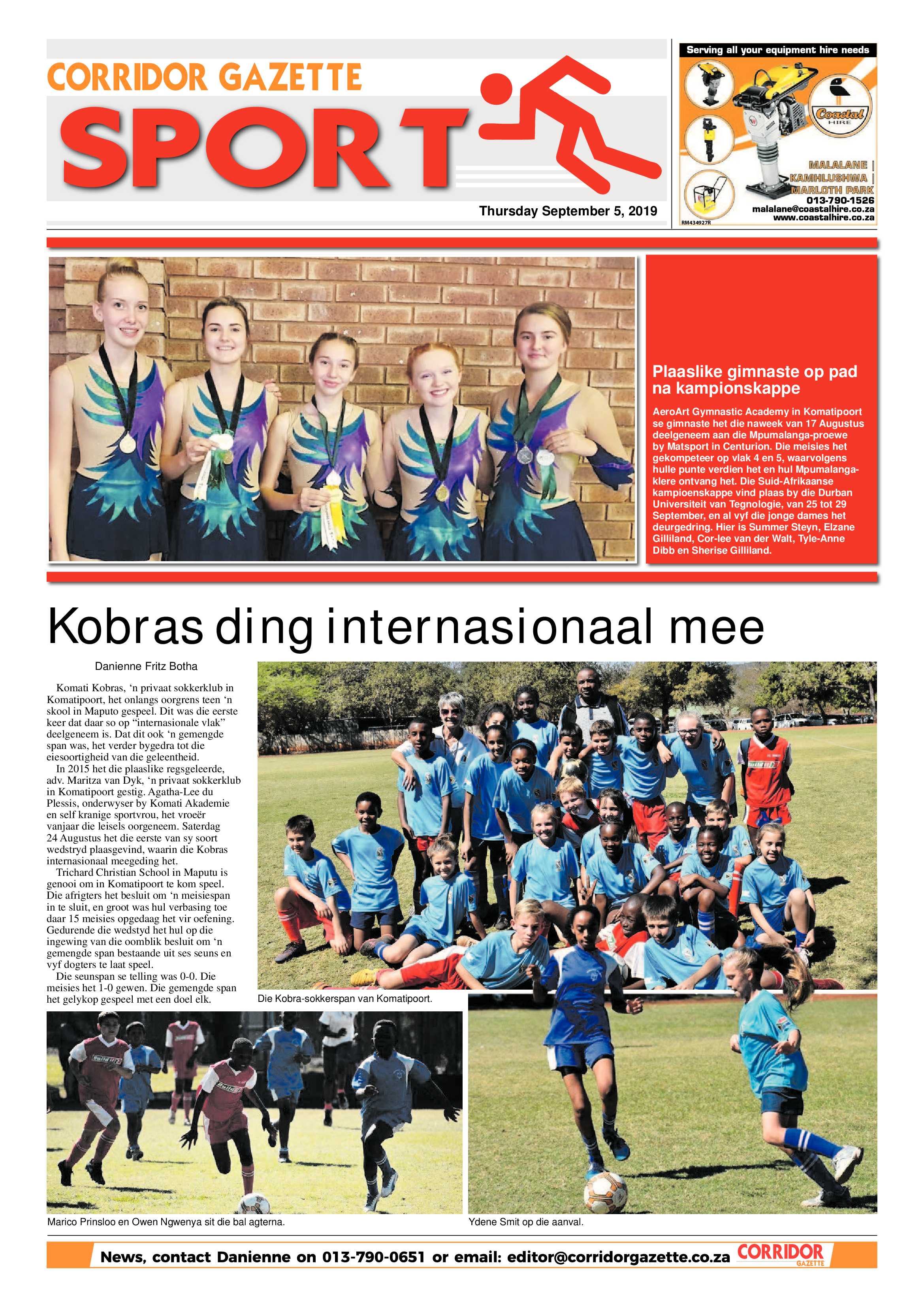 Corridor Gazette 5 September 2019 page 8