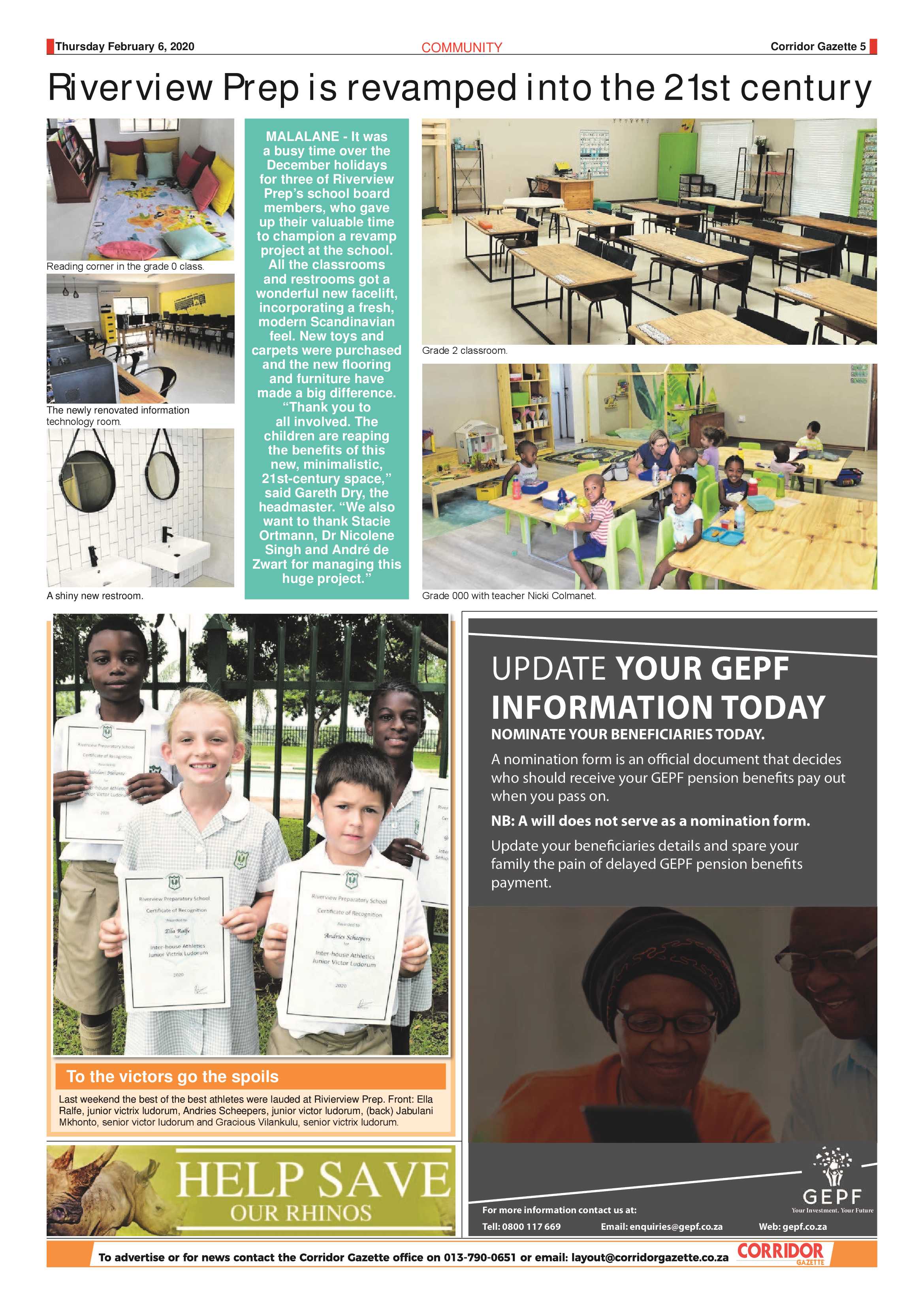 Corridor Gazette 6 February 2020 page 5
