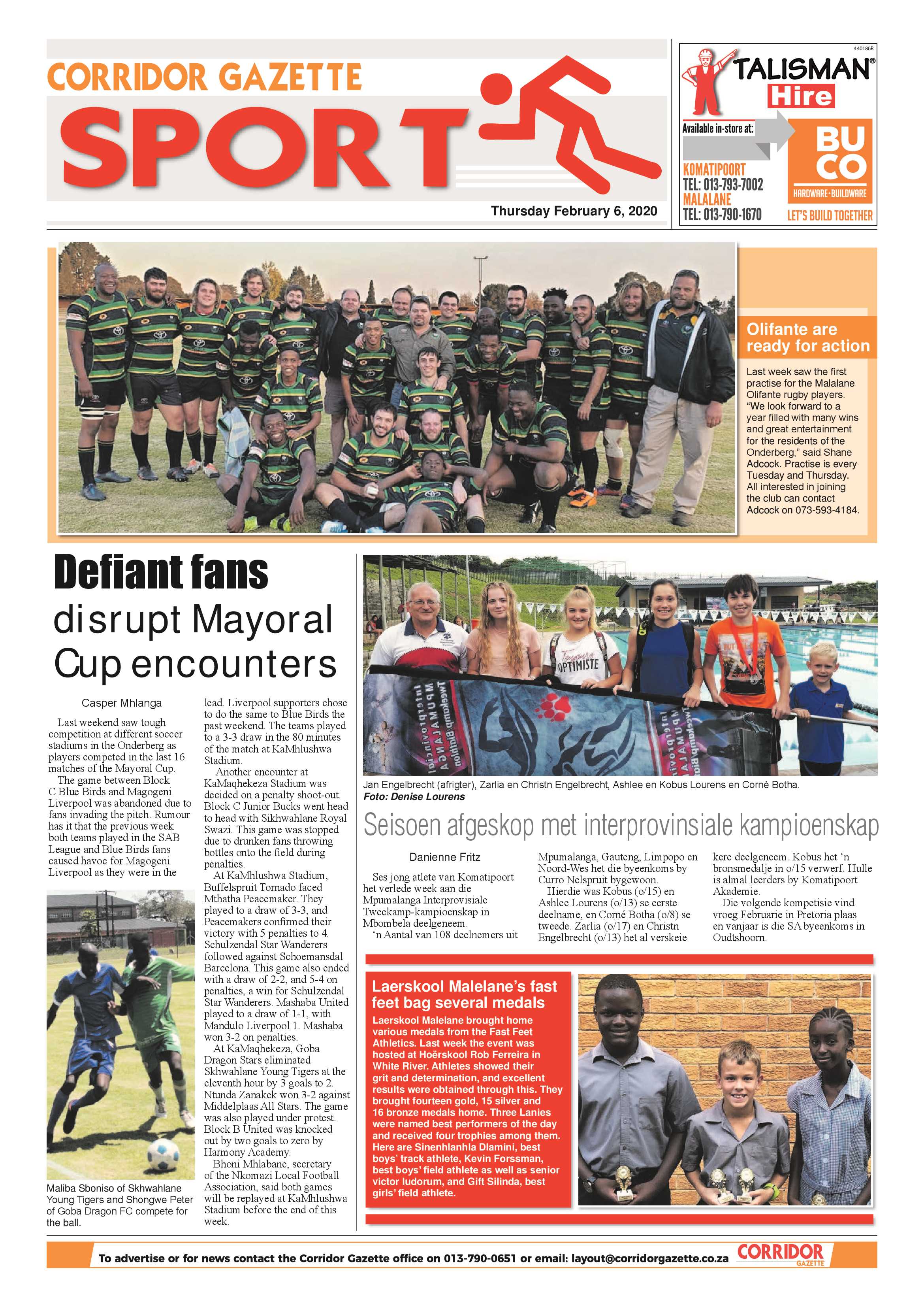 Corridor Gazette 6 February 2020 page 8