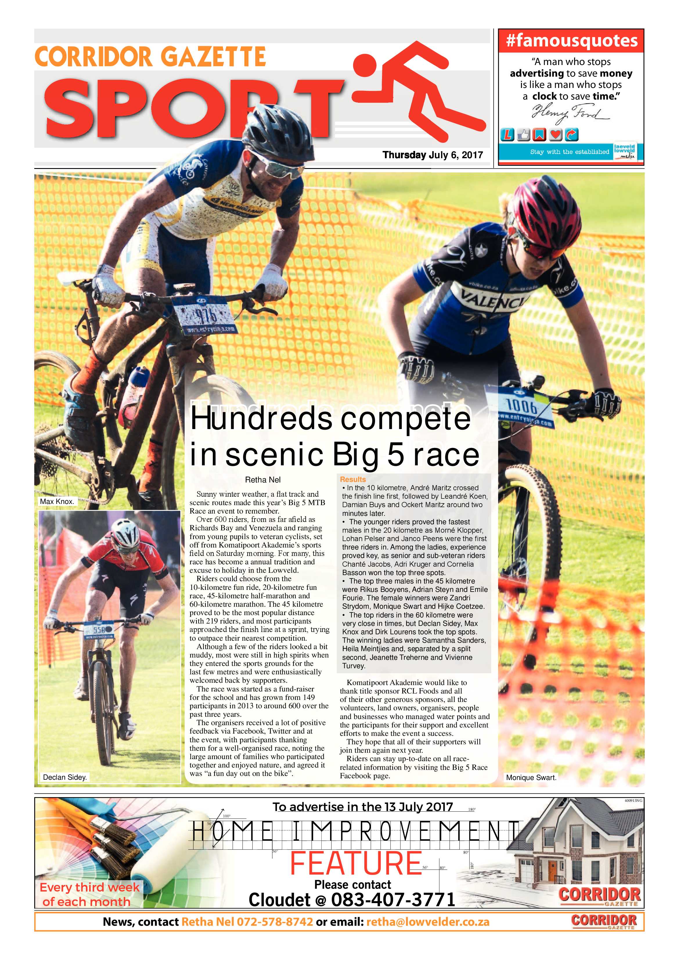Corridor Gazette 6 July 2017 page 12