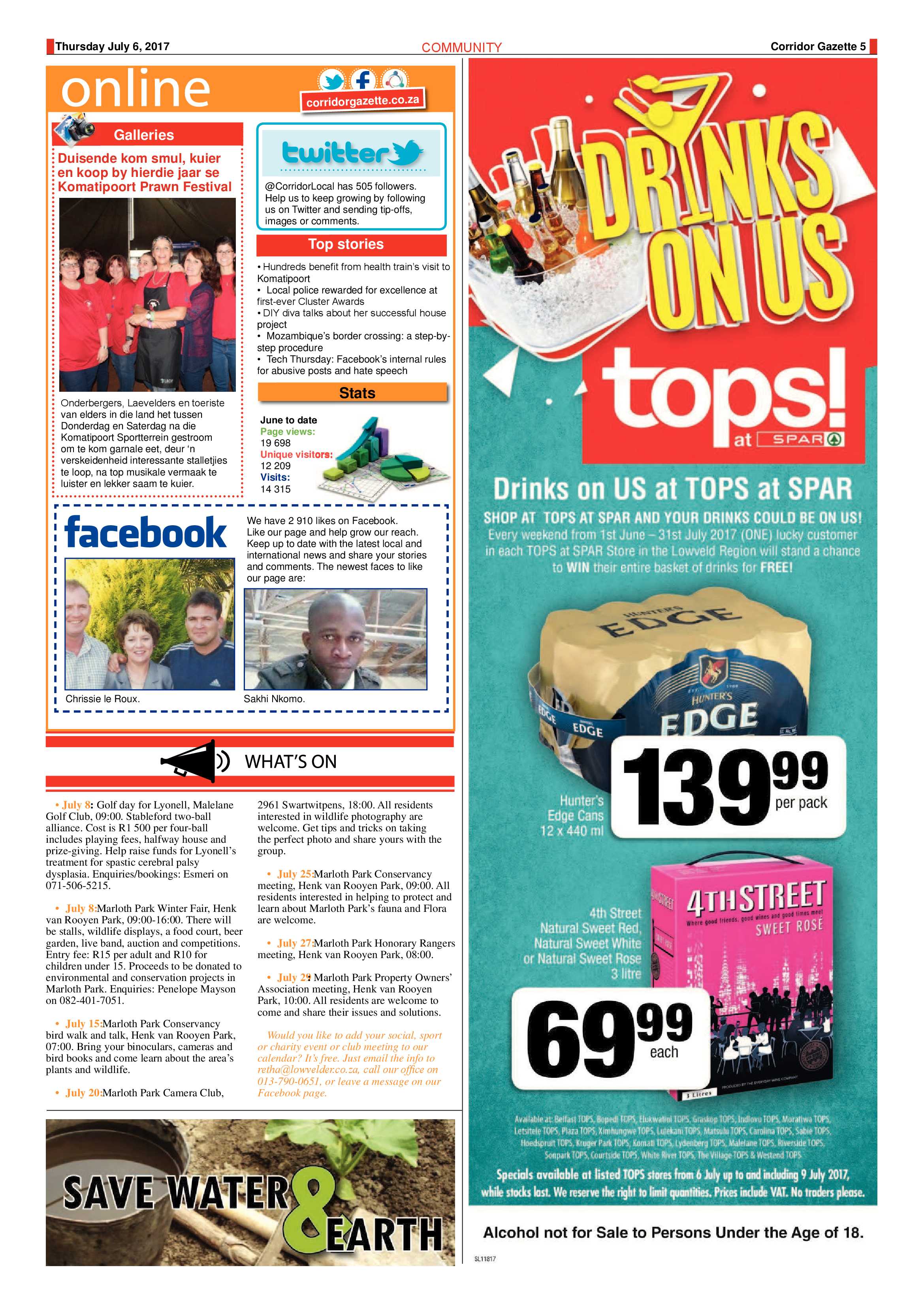 Corridor Gazette 6 July 2017 page 5