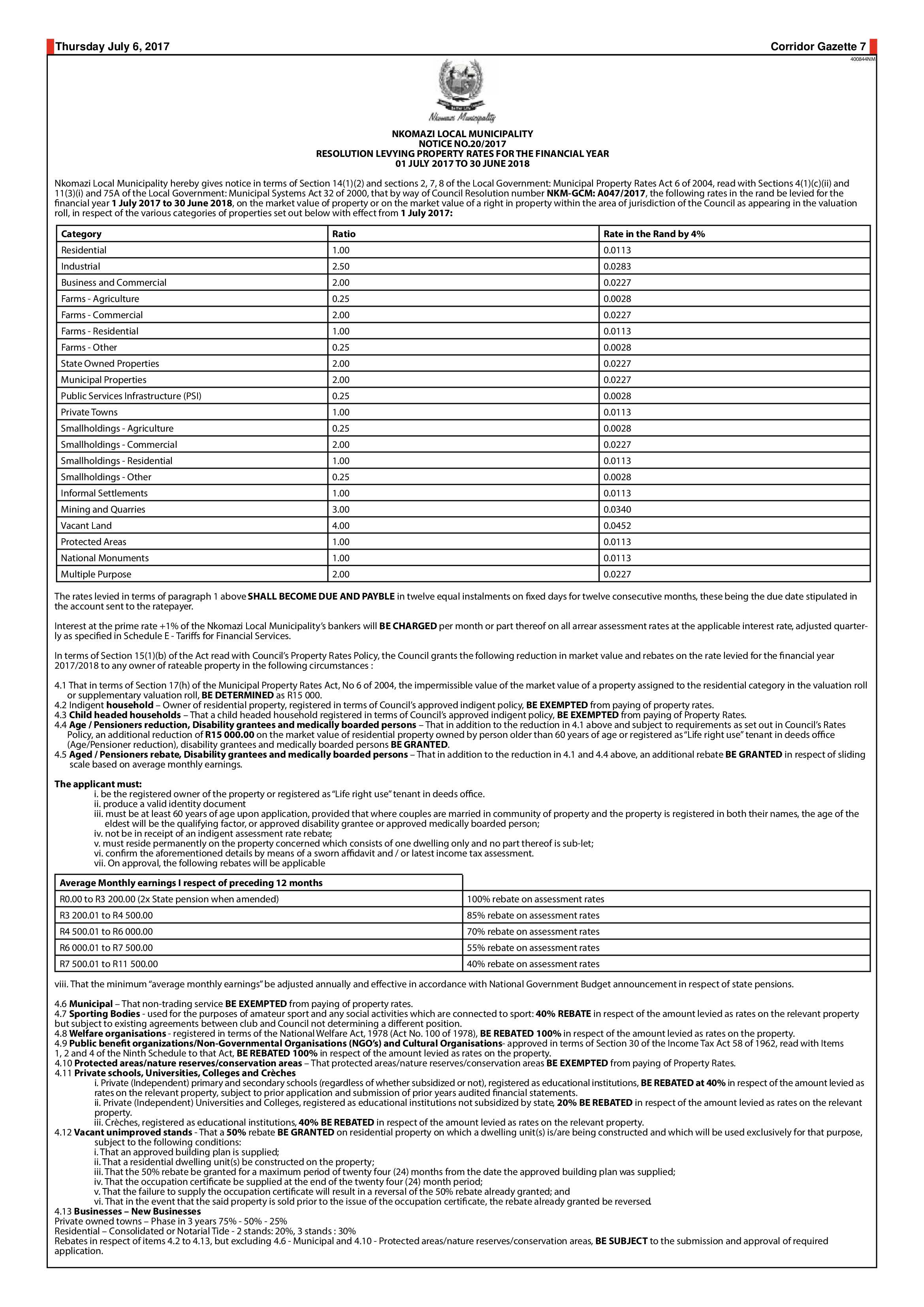 Corridor Gazette 6 July 2017 page 7
