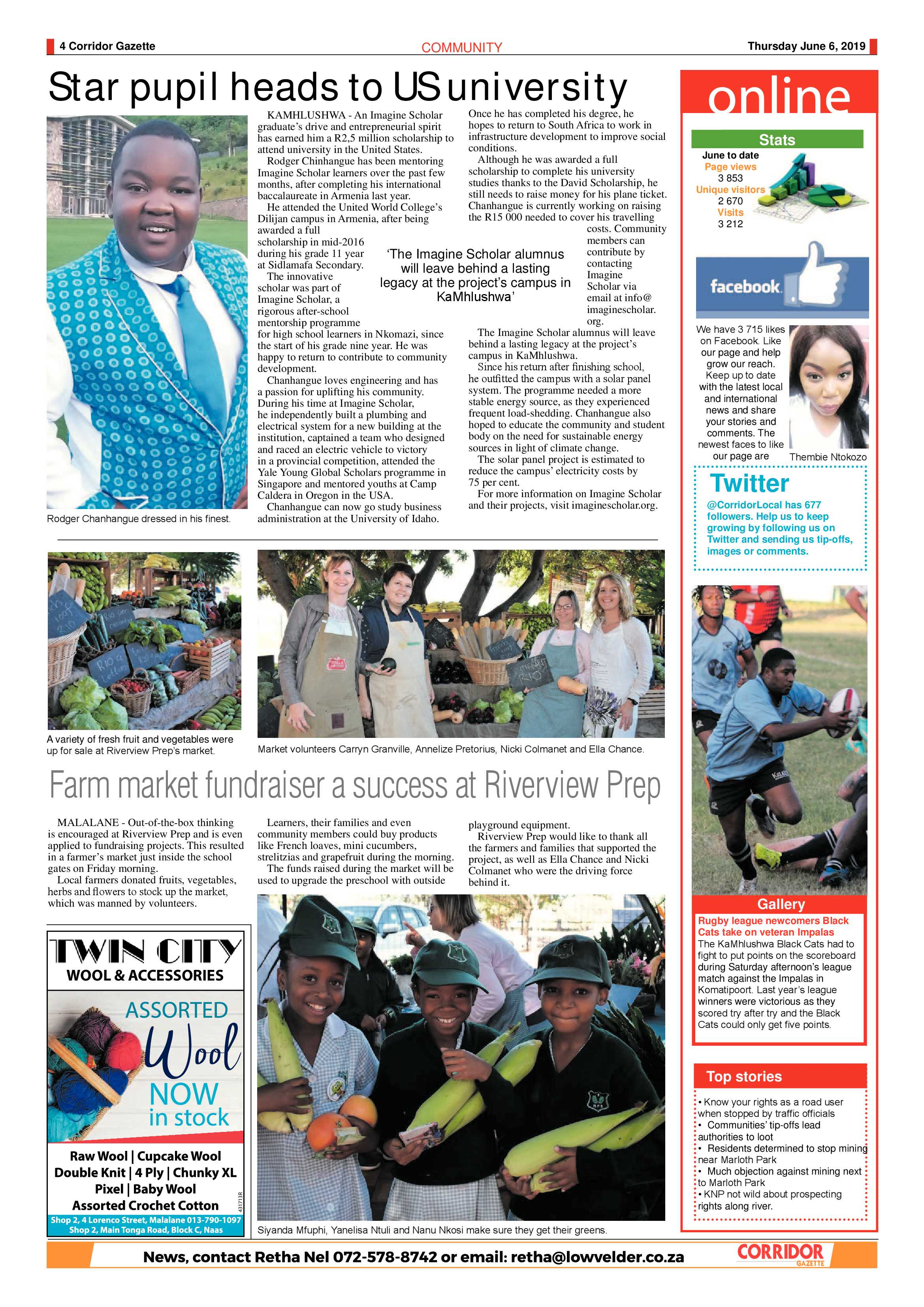 Corridor Gazette 6 June 2019 page 4