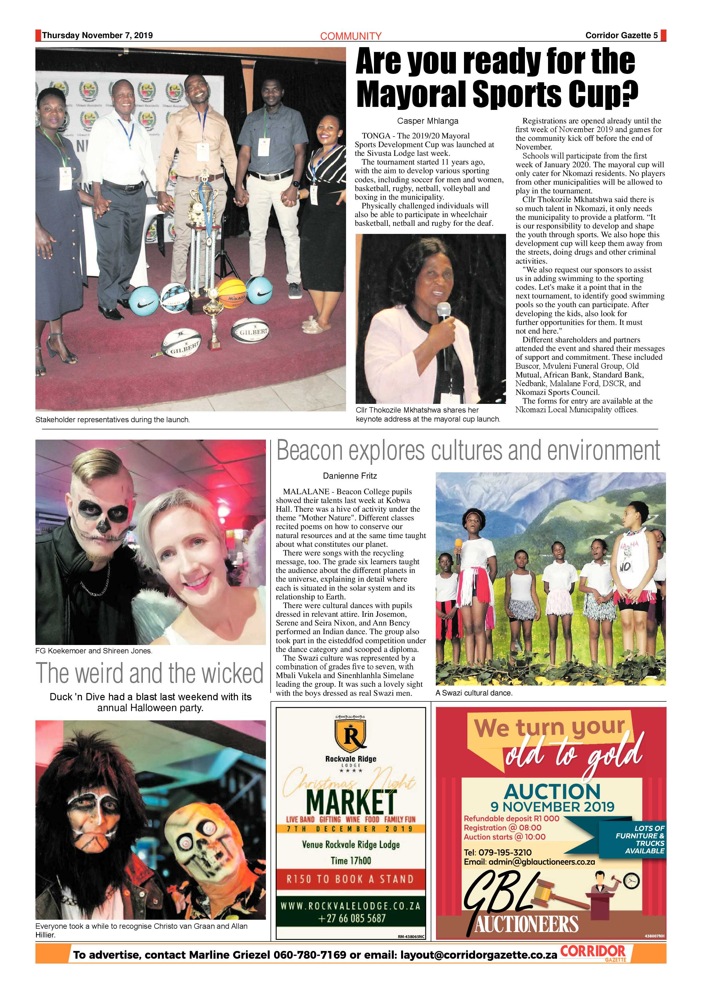 Corridor Gazette 7 November 2019 page 5