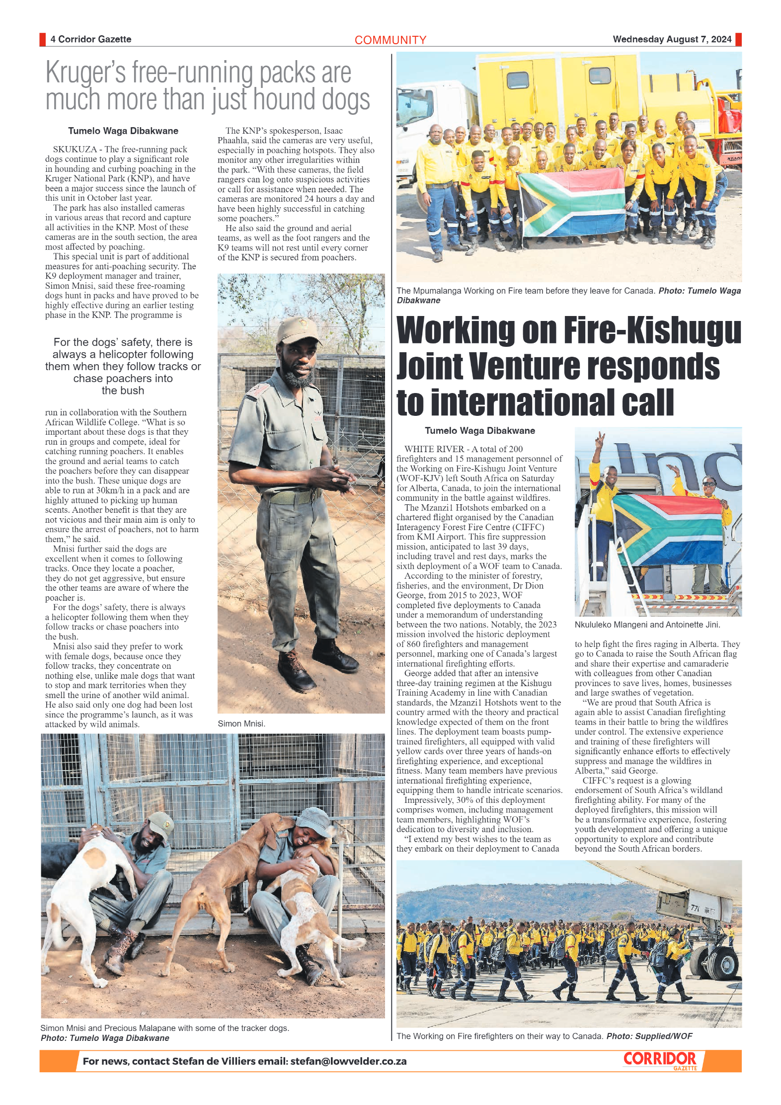 Corridor Gazette 7 August 2024 page 4