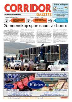 Corridor Gazette 7 December 2017