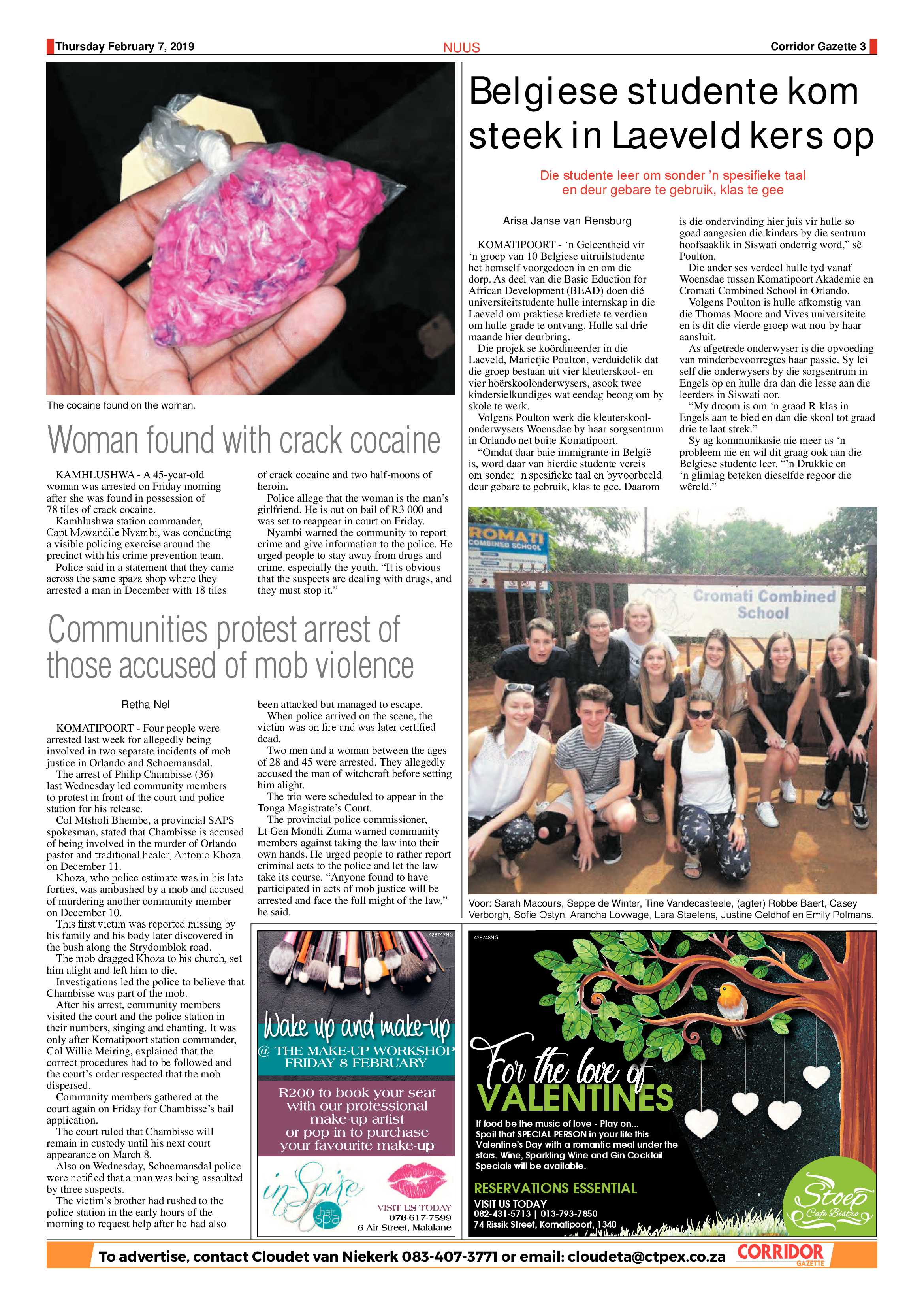 Corridor Gazette 7 February 2019 page 3