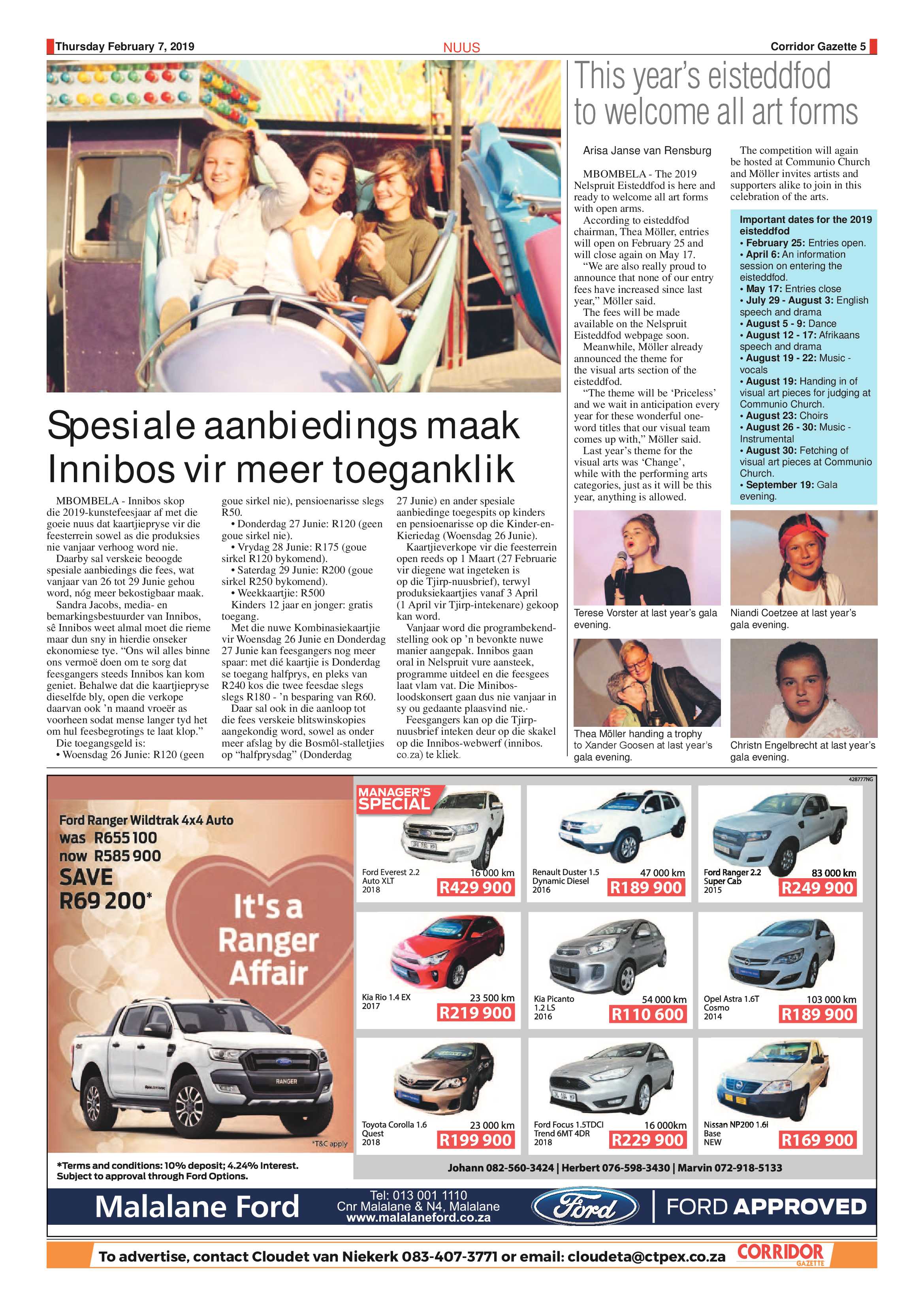 Corridor Gazette 7 February 2019 page 5
