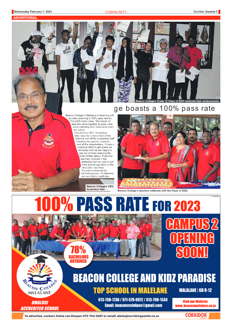 Corridor Gazette 7 February 2024 page 5