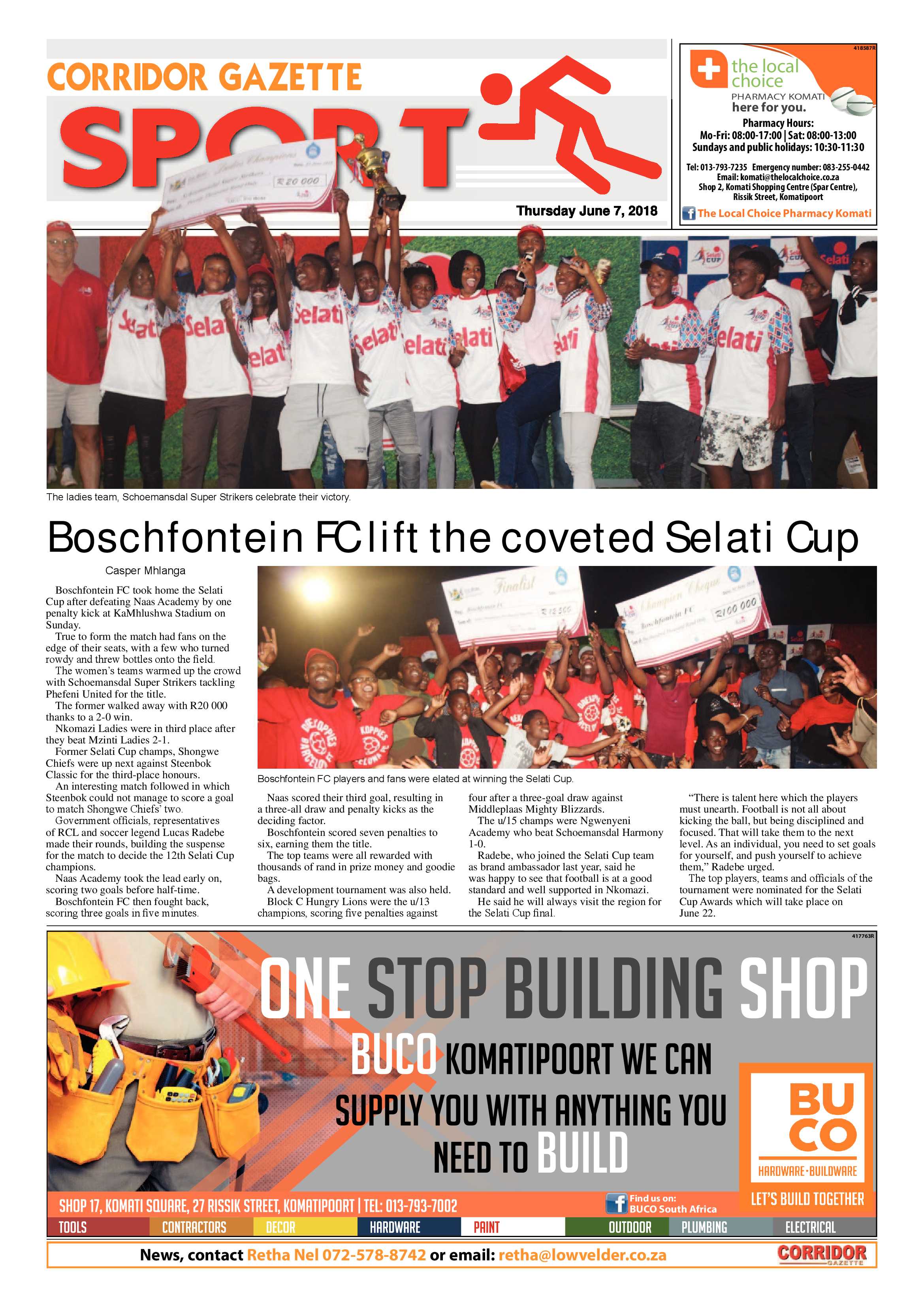 Corridor Gazette 7 June 2018 page 8