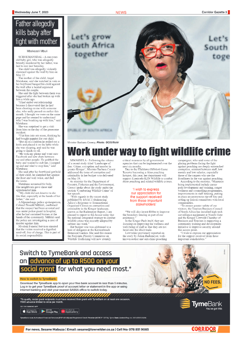 Corridor Gazette 7 June 2023 page 3