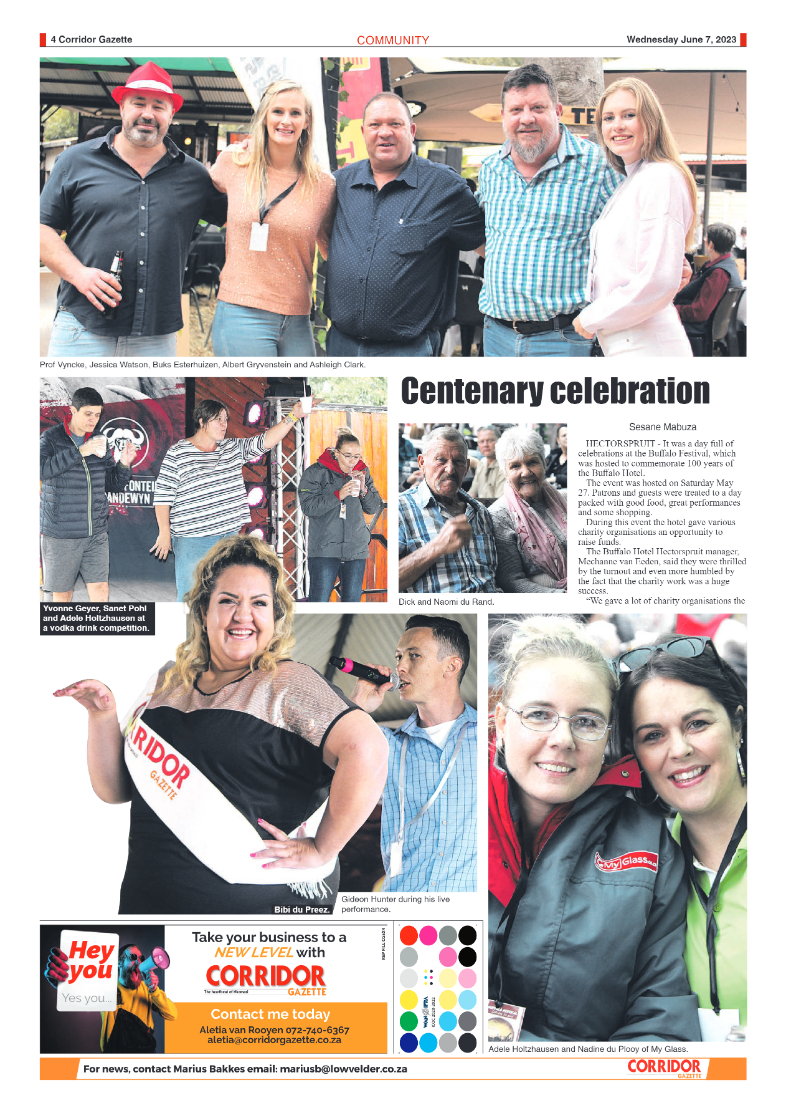 Corridor Gazette 7 June 2023 page 4