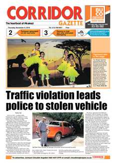 Corridor Gazette 8 November 2018