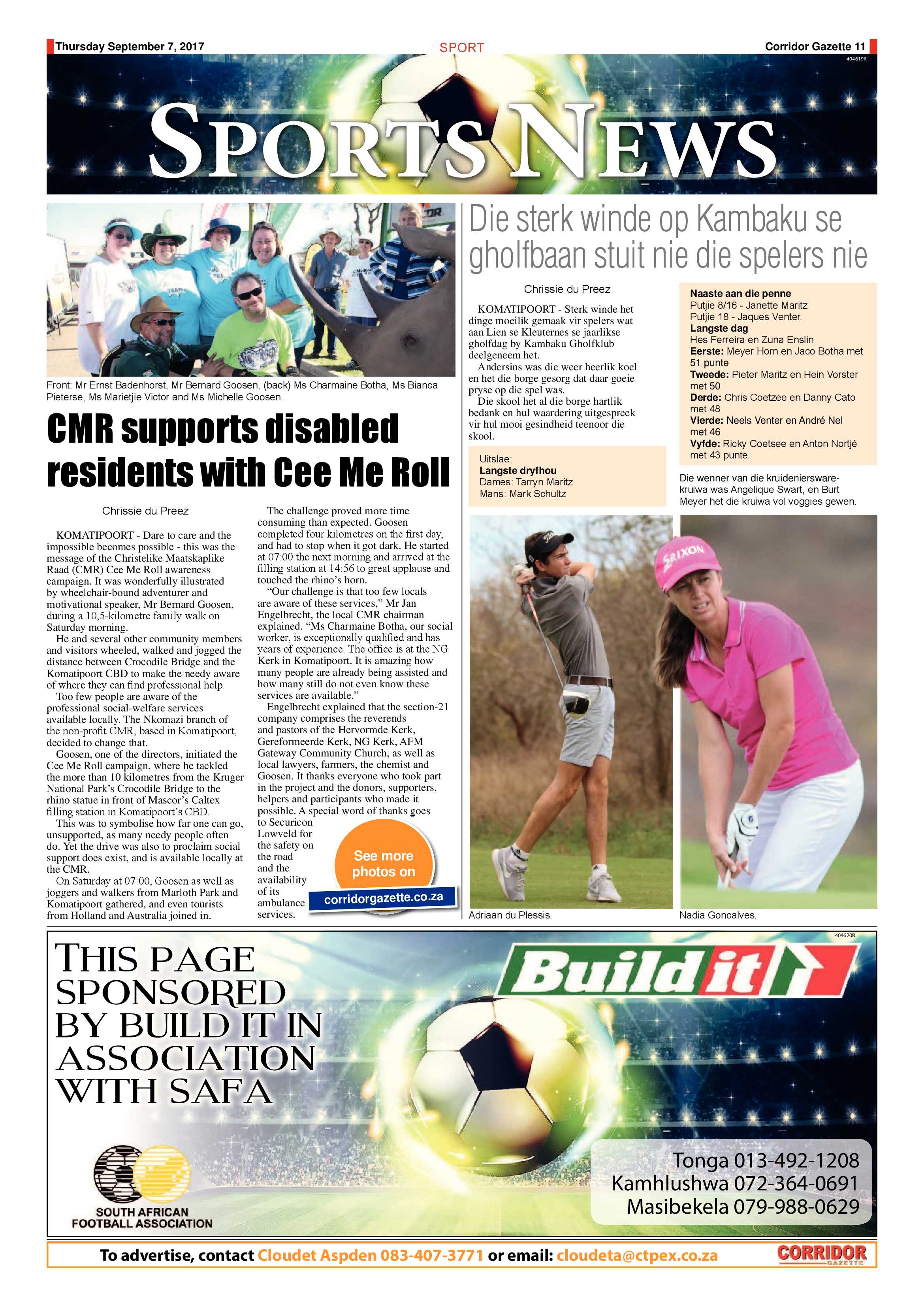 Corridor Gazette 7 September 2017 page 11
