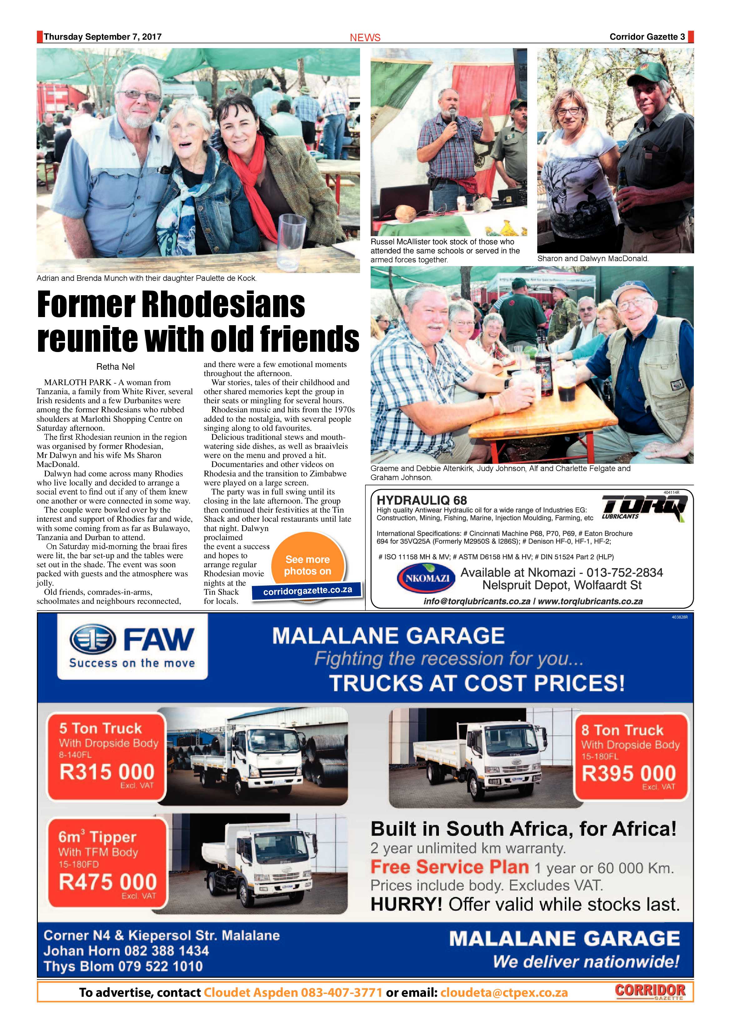 Corridor Gazette 7 September 2017 page 3