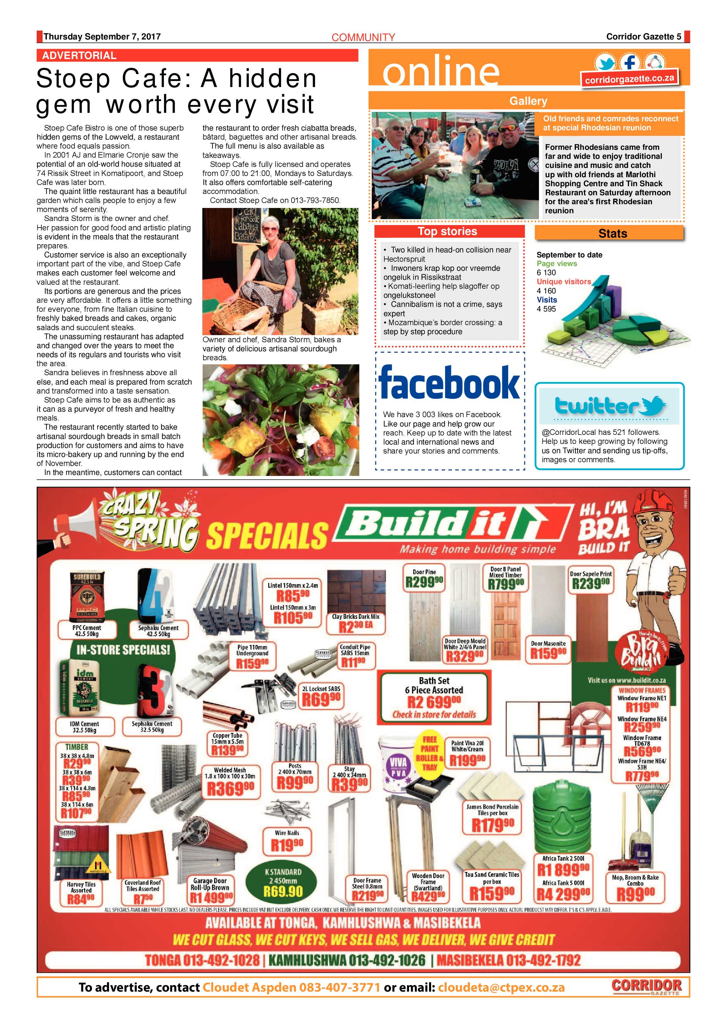 Corridor Gazette 7 September 2017 page 5
