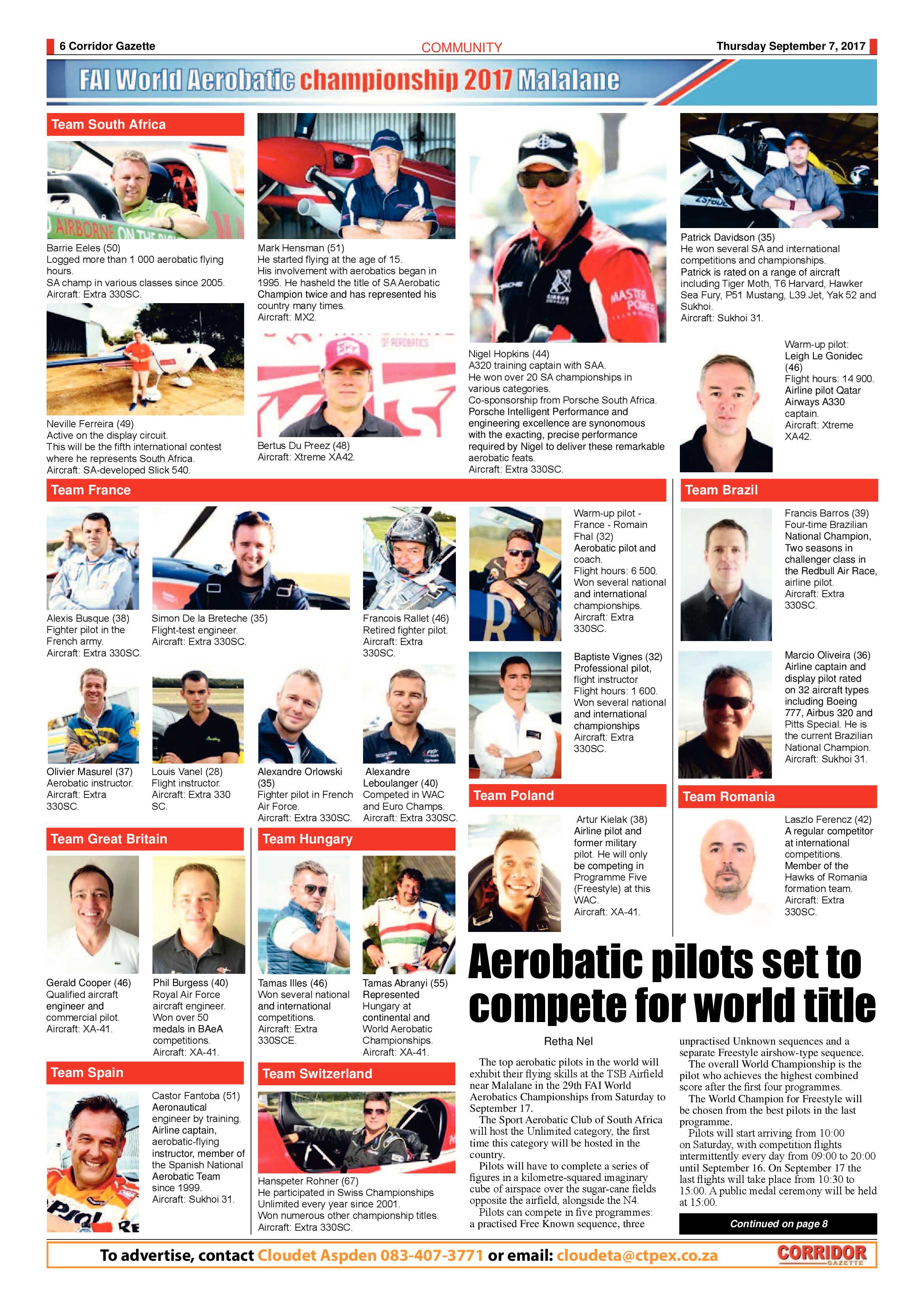 Corridor Gazette 7 September 2017 page 6