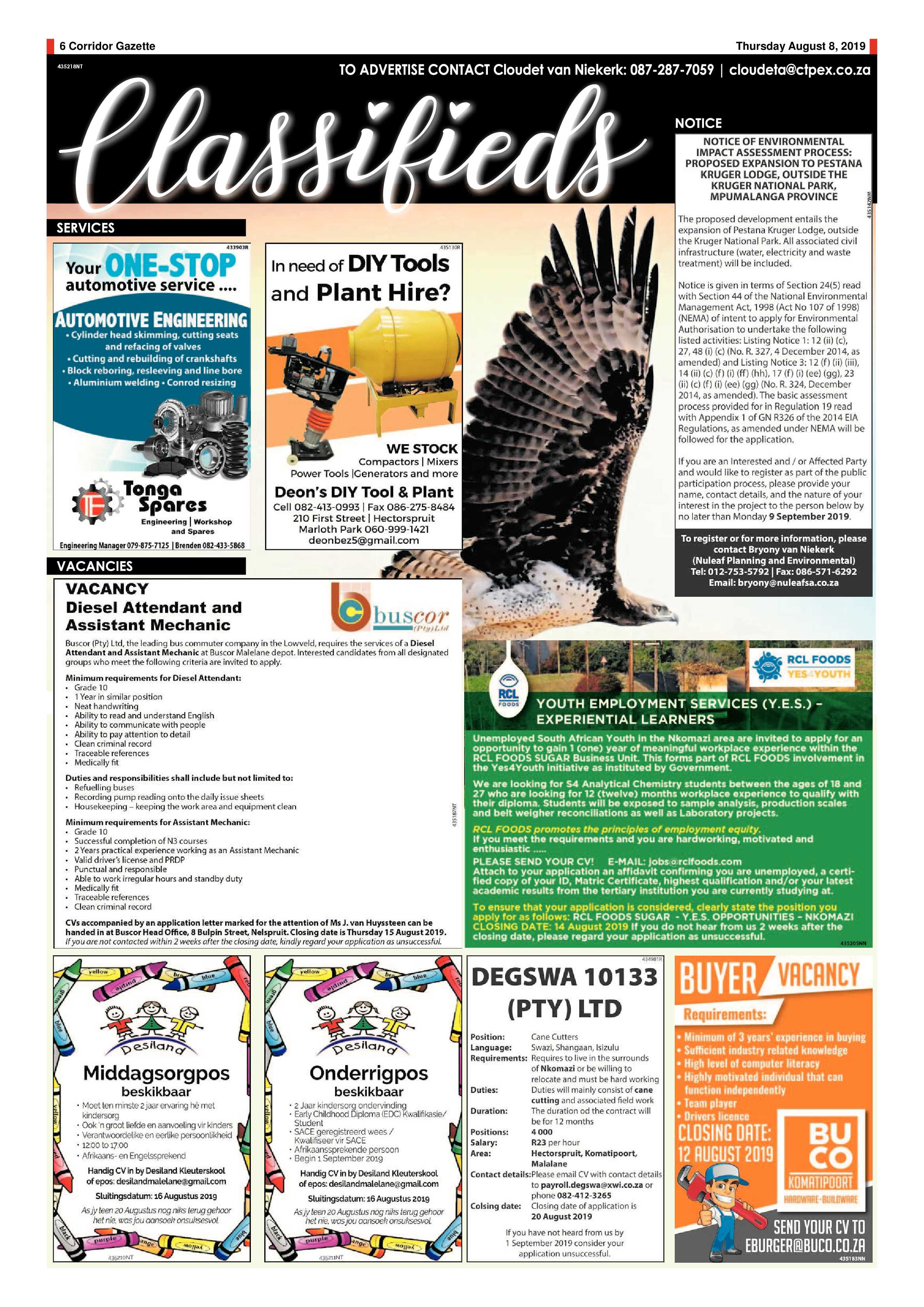 Corridor Gazette 8 August 2019 page 6