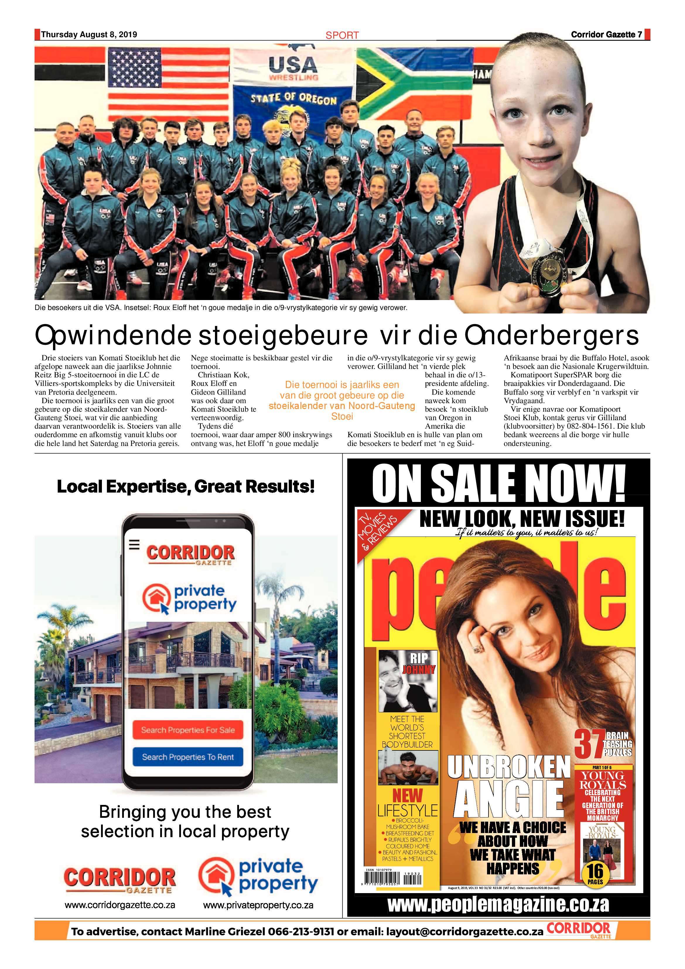 Corridor Gazette 8 August 2019 page 7