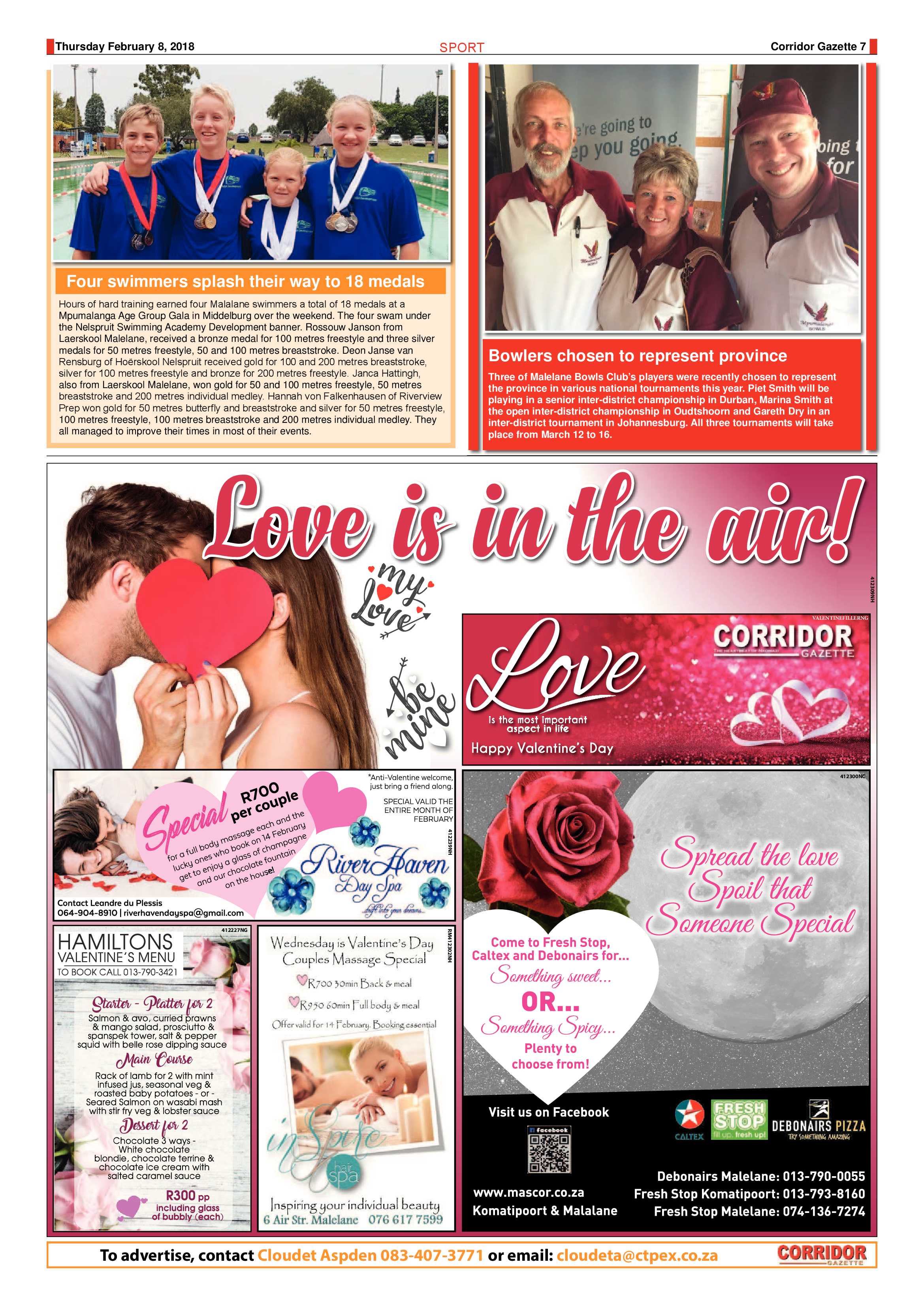 Corridor Gazette 8 February 2018 page 7