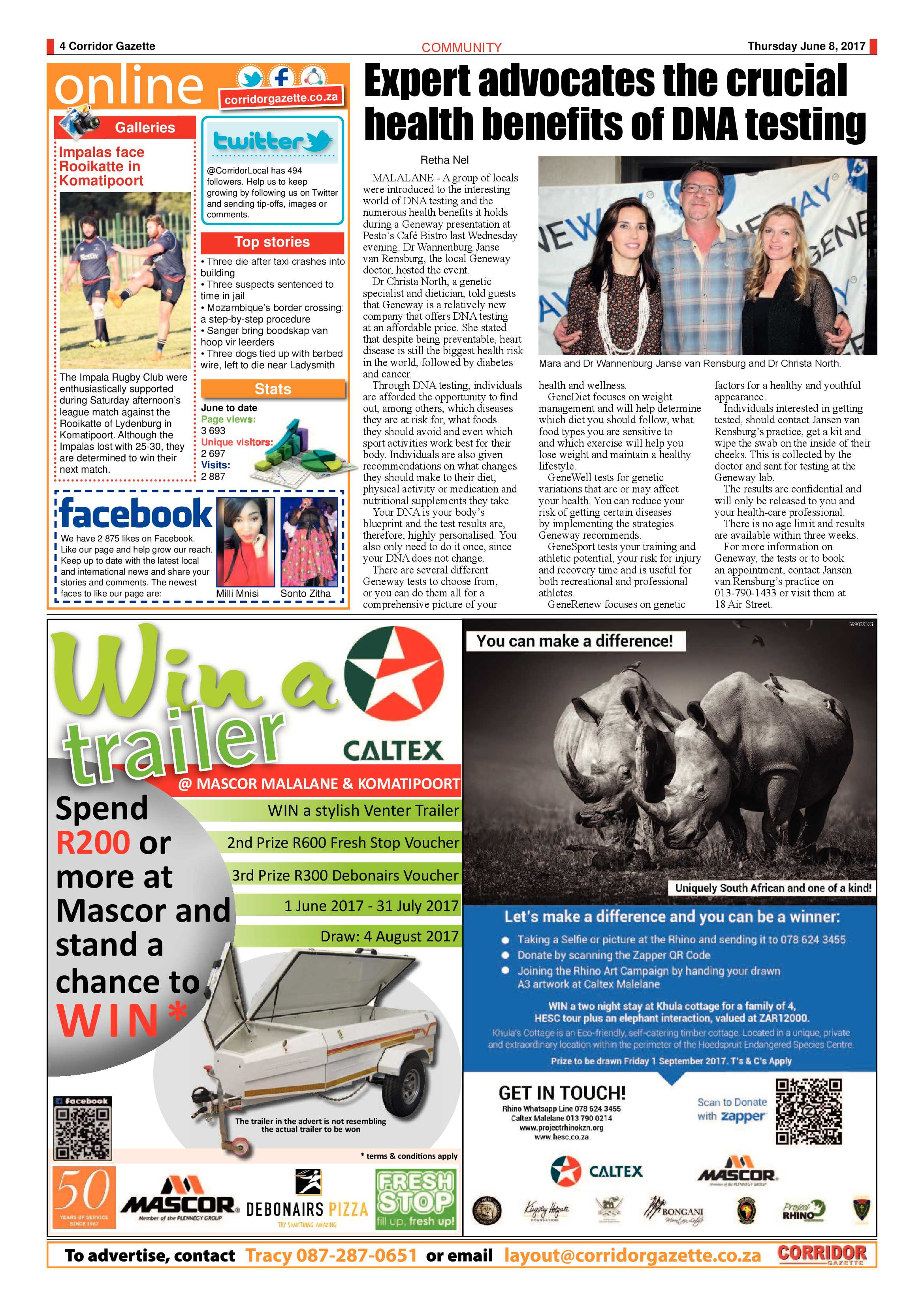 Corridor Gazette 8 June 2017 page 4