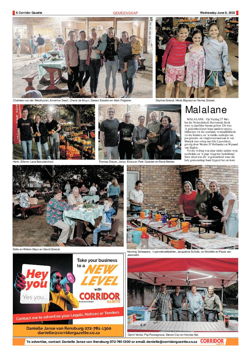 Corridor Gazette 8 June 2022 page 6