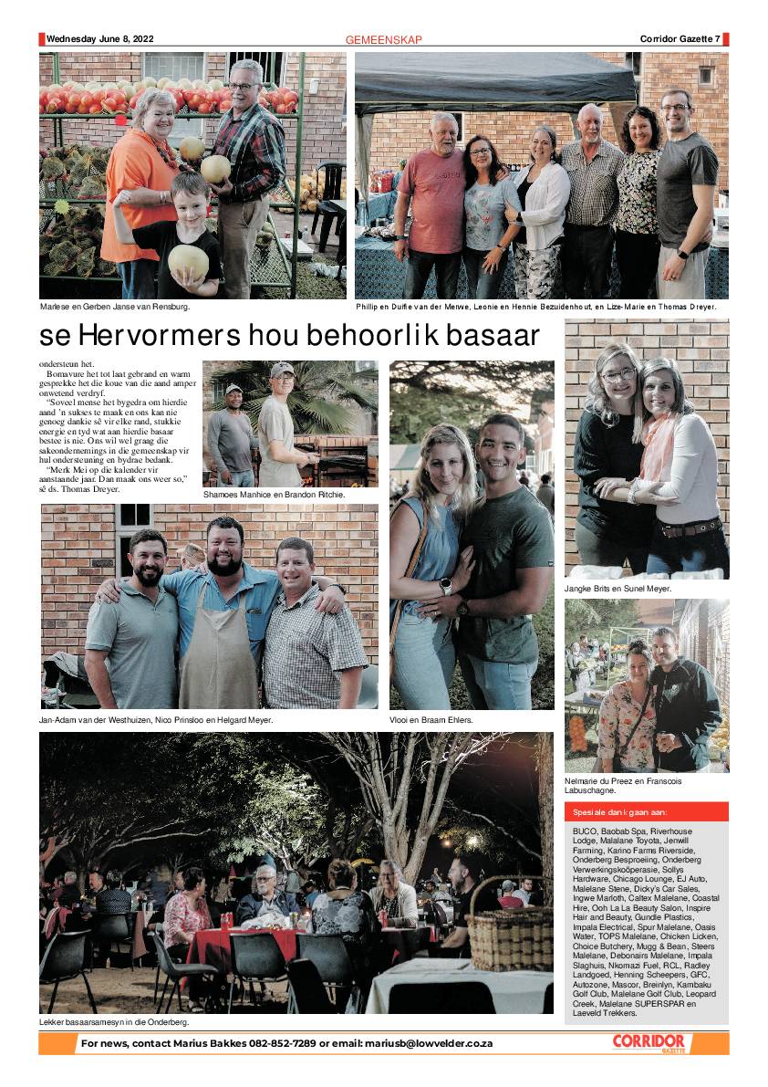 Corridor Gazette 8 June 2022 page 7