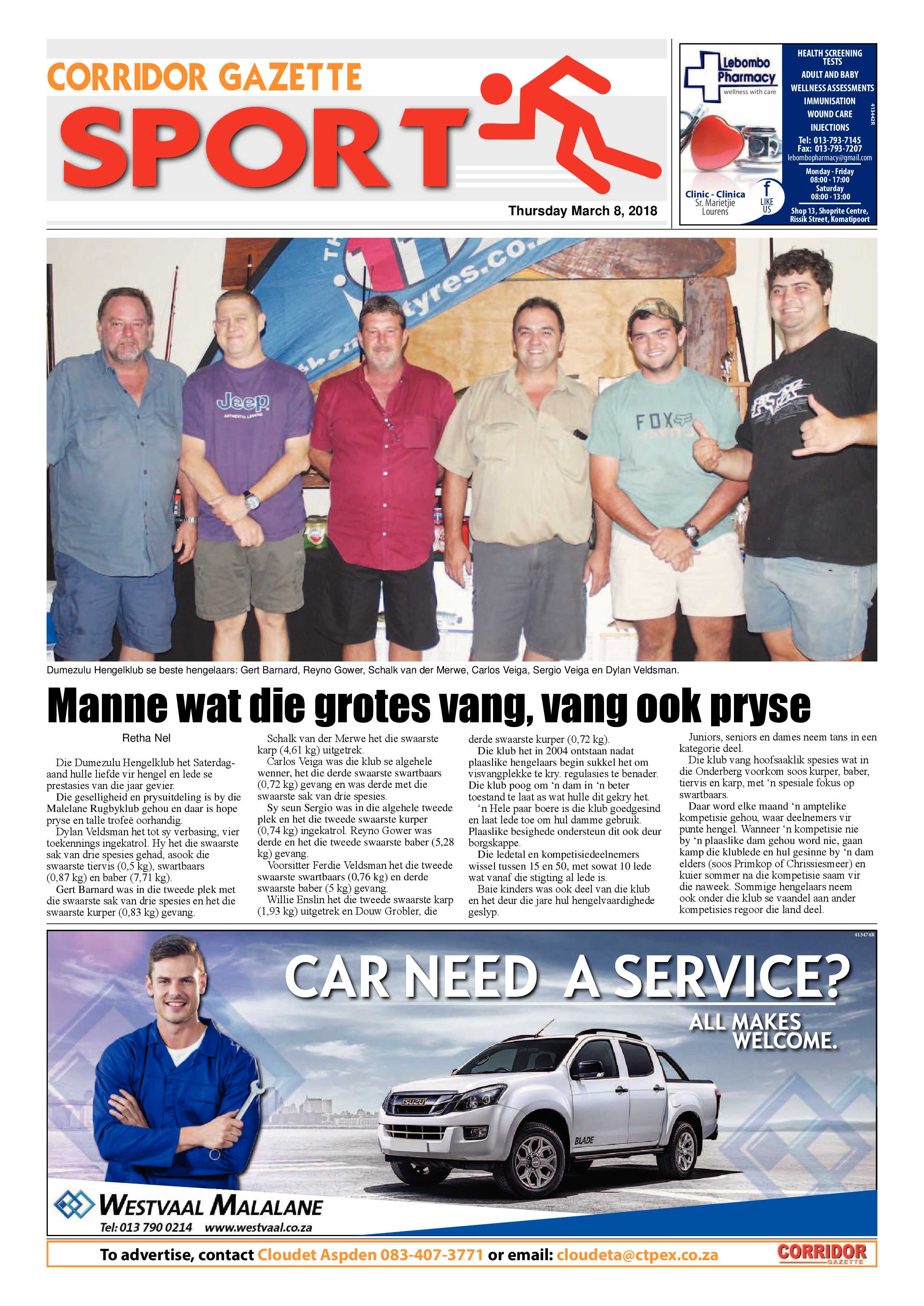 Corridor Gazette 8 March 2018 page 8