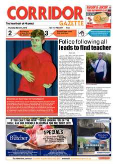 Corridor Gazette 8 March 2018