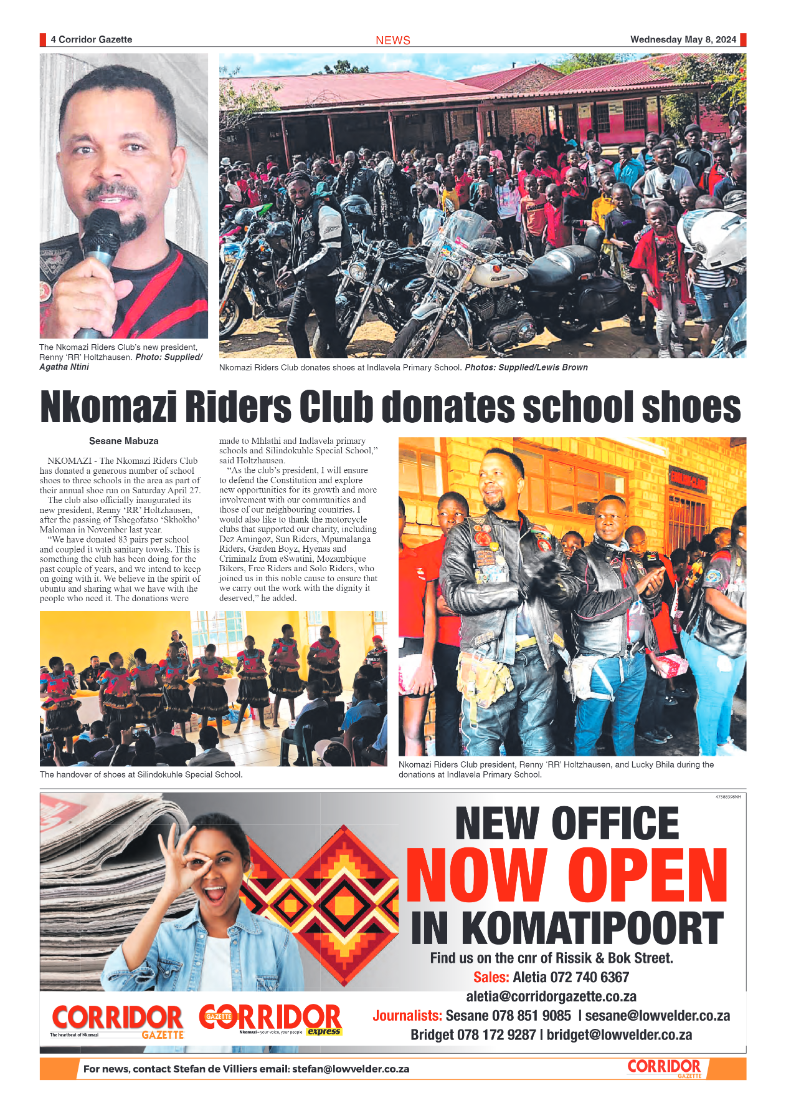 Corridor Gazette 8 May 2024 page 4