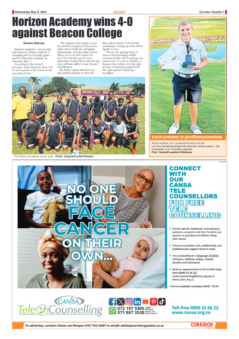 Corridor Gazette 8 May 2024 page 7