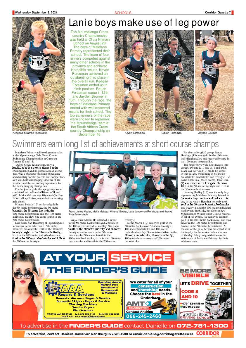 Corridor Gazette 8 September 2021 page 7
